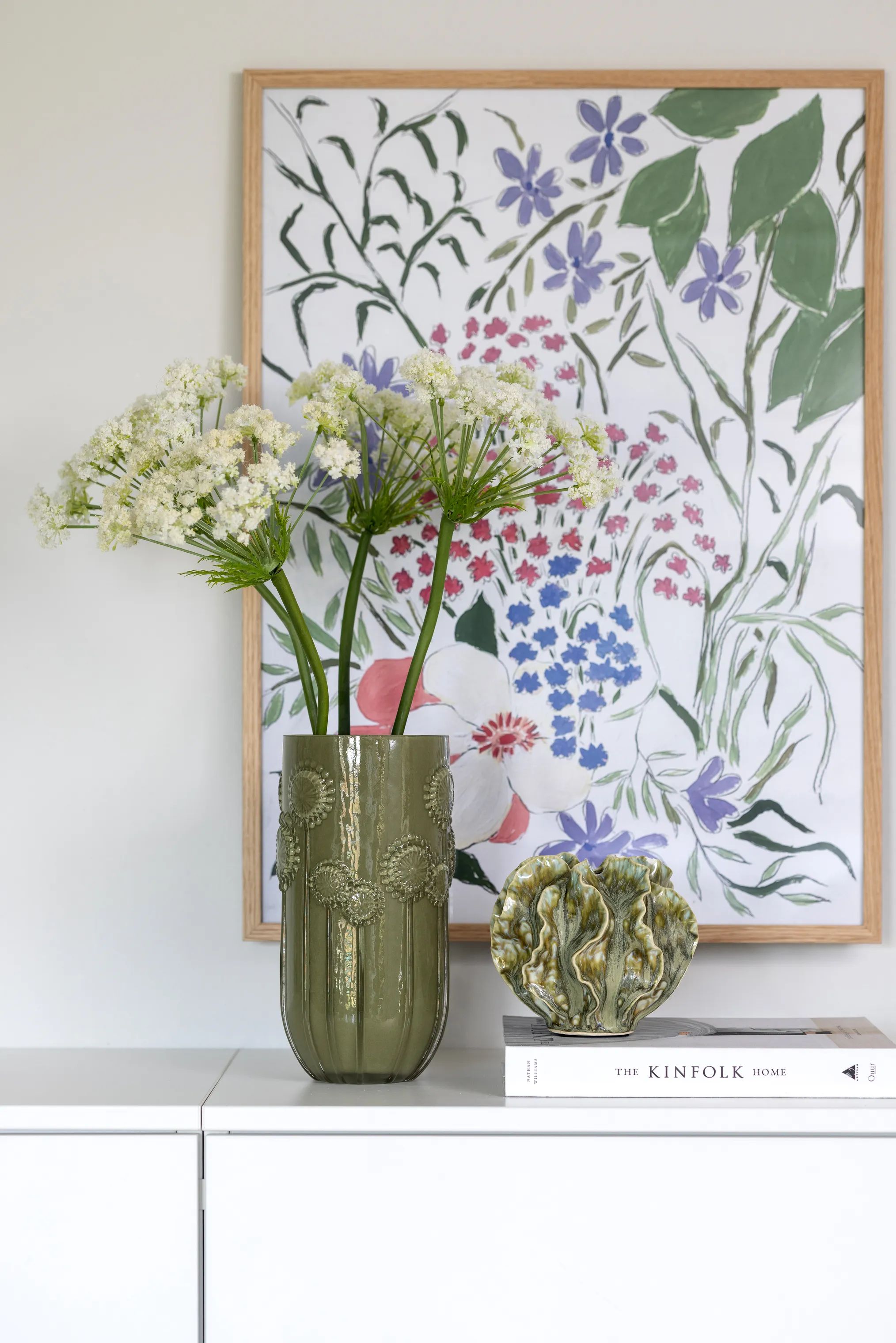 CASA Living Vaser Vase i Mørkegrøn, 2