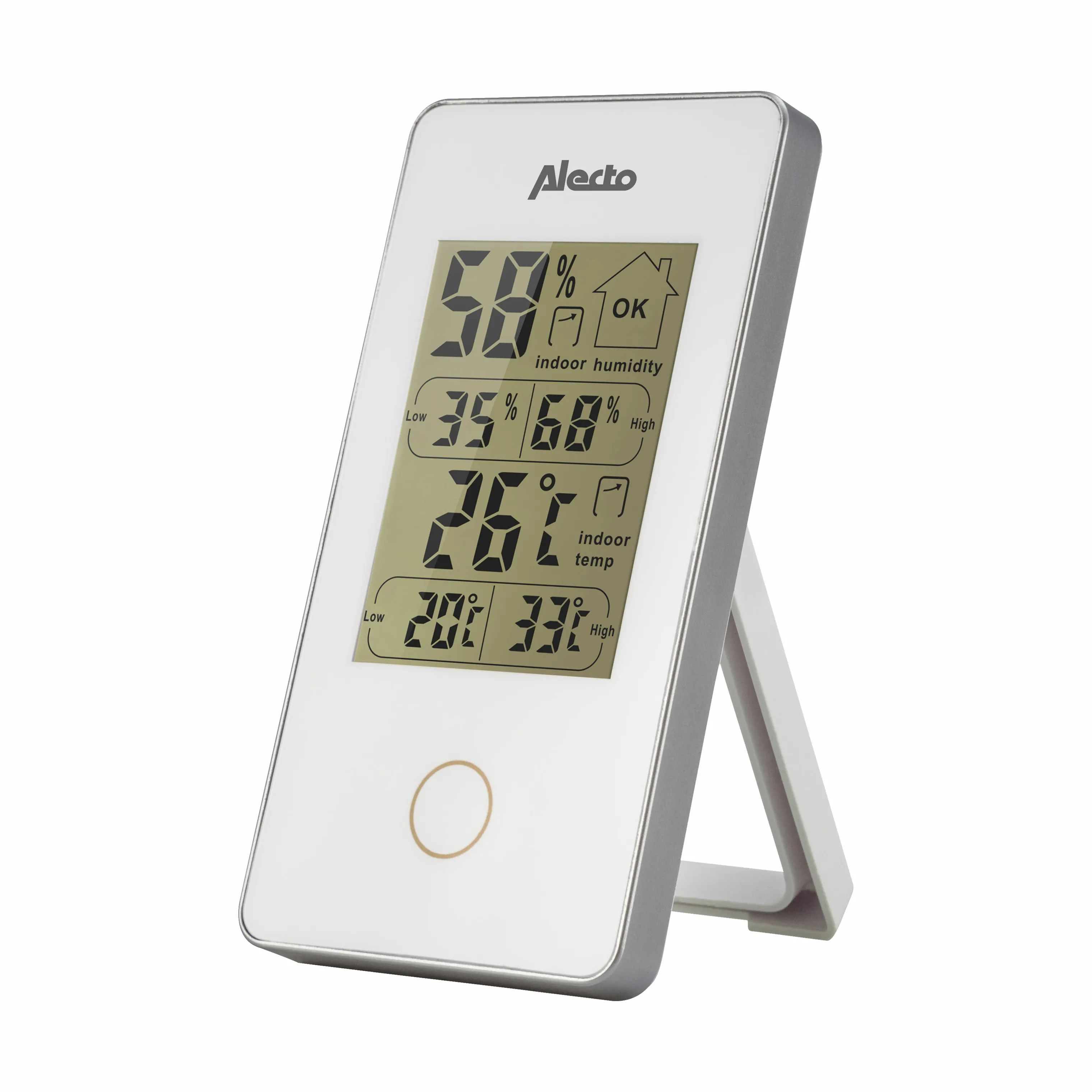 Alecto Home Termometre Termometer WS-75 i hvid, 3