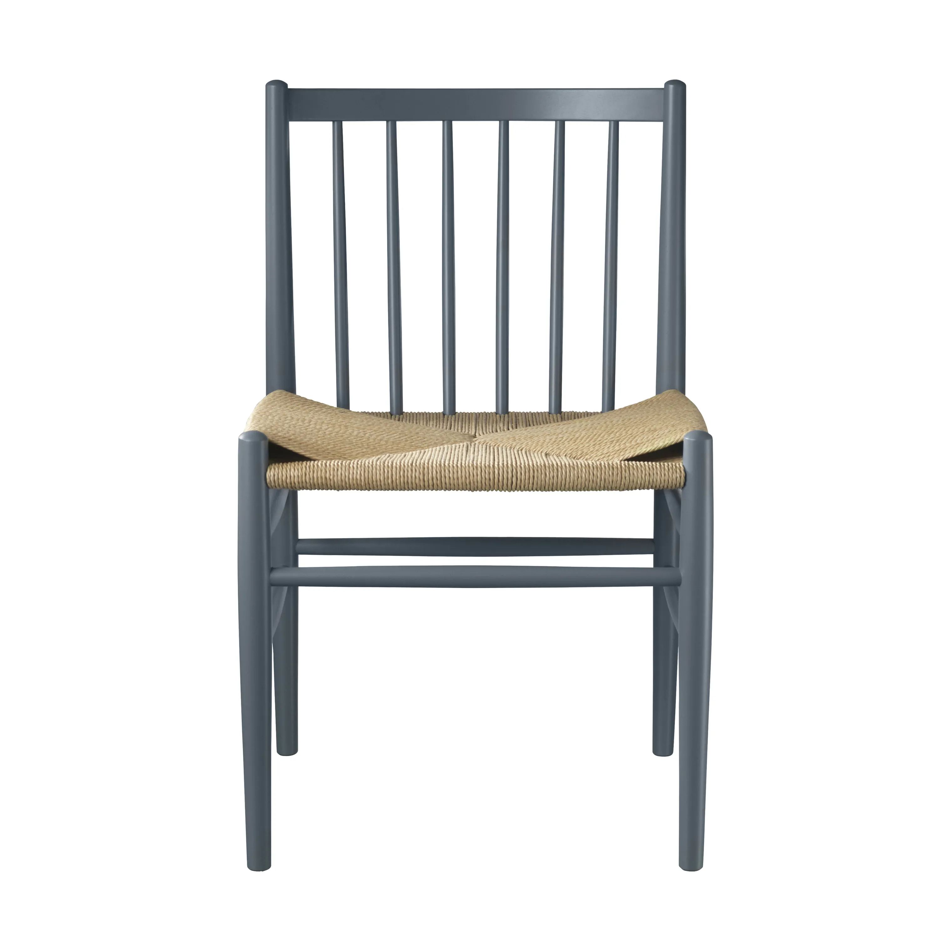 FDB Møbler Spisebordsstole J80 Spisebordsstol i Blue Grey (RAL7031), 4