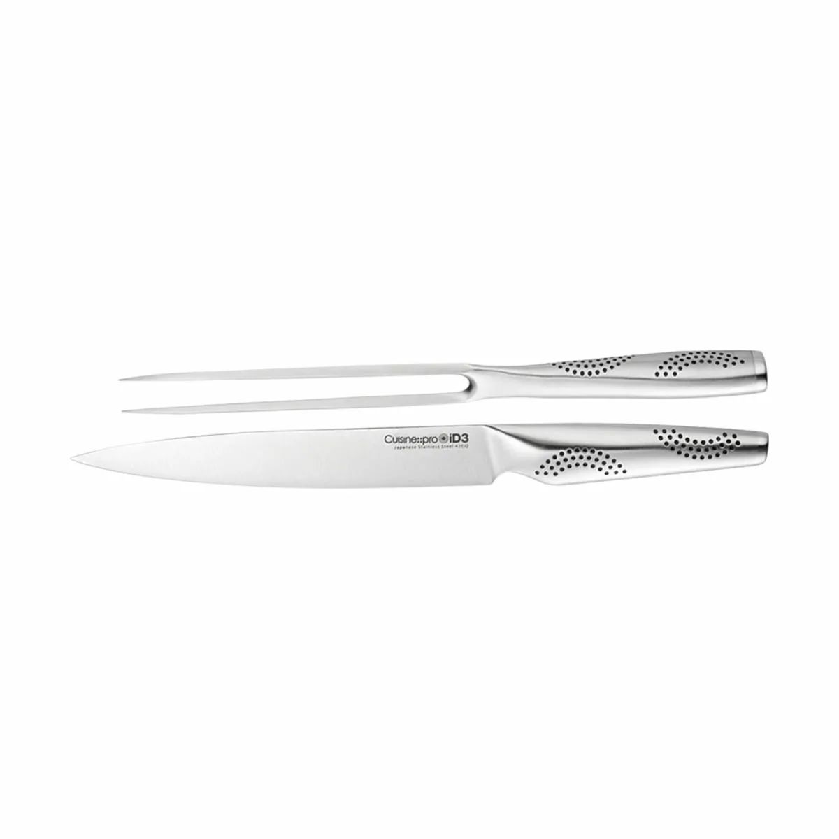 THE CUSTOM CHEF™ Forskærerknive og sæt Cuisine::pro®
iD3® Cuisine::pro iD3® Forskærersæt - 2 dele i Sølvfarvet, 1