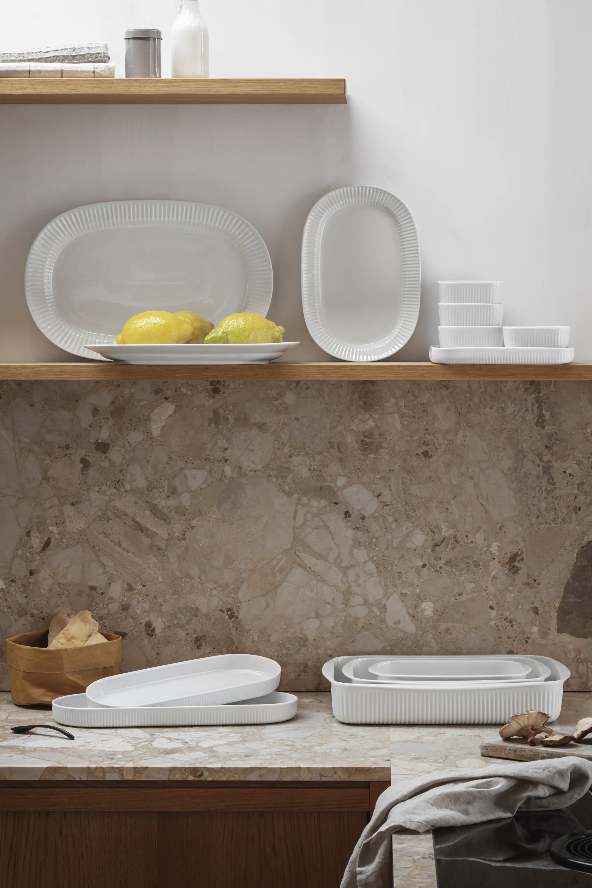 Eva Trio Serveringsfade Legio Nova Serveringsfad - 2 dele i L 30/35 cm, 3