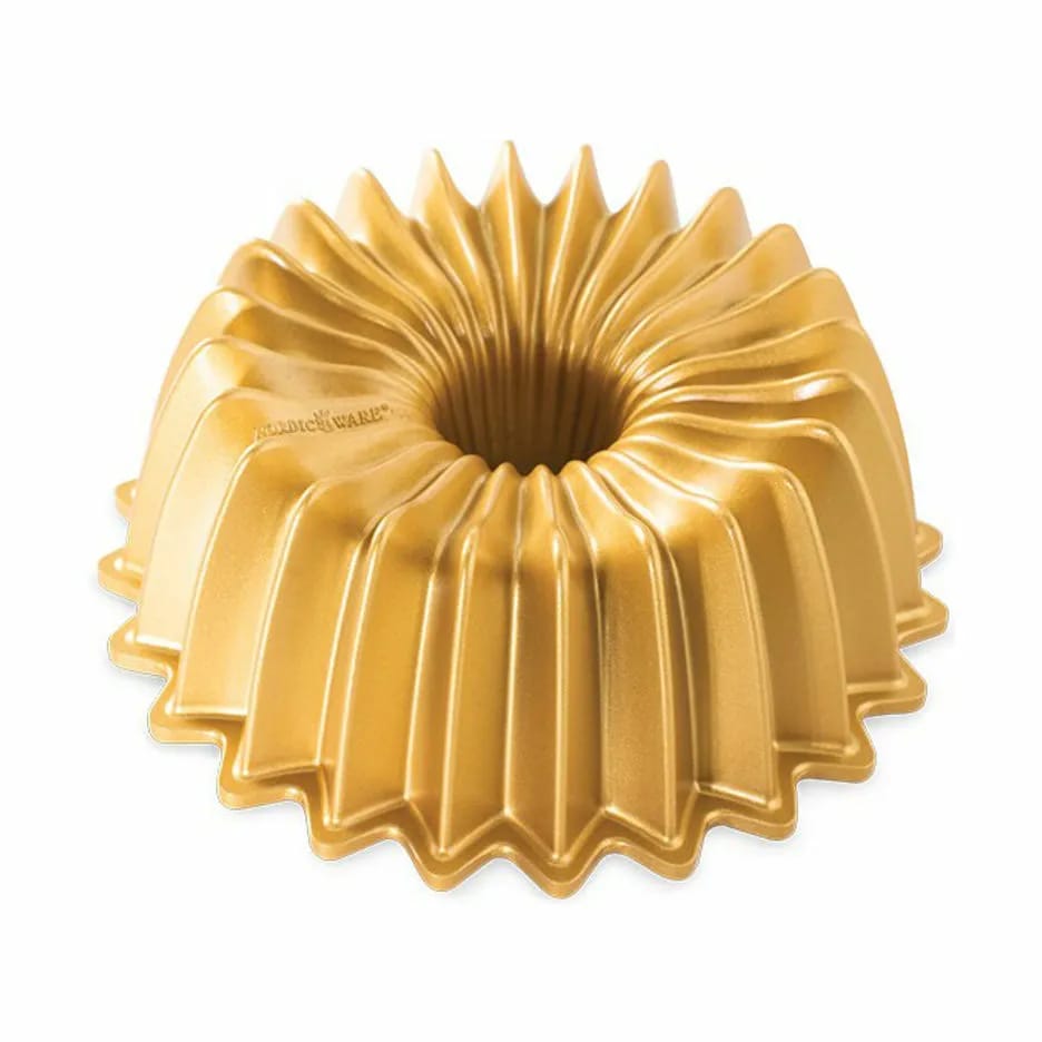 Nordic Ware Øvrige bageforme 5 Cup Brilliance Bundt Kageform i Guldfarvet, 1