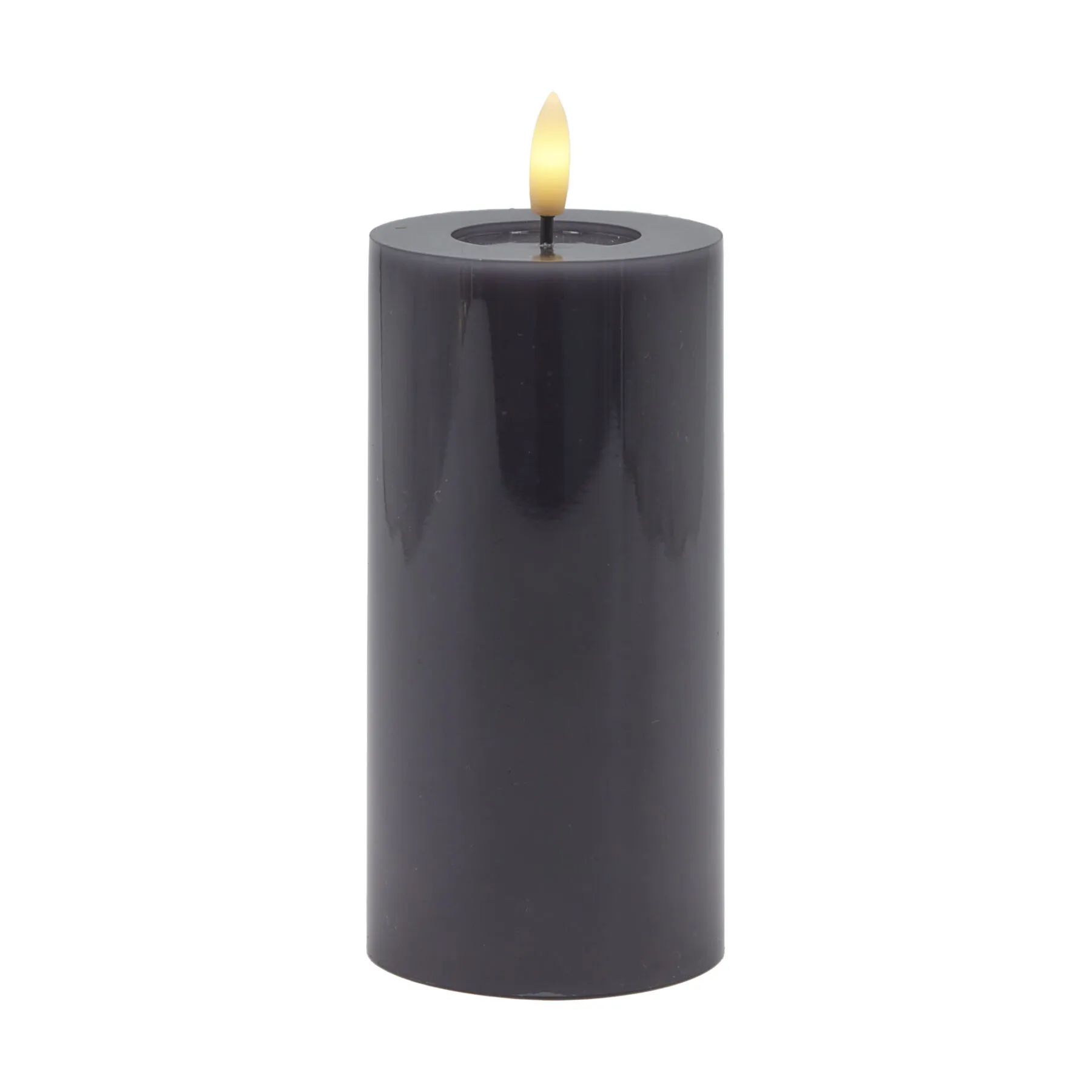 Sirius LED-lys Sille Lak LED Bloklys i Stone Gray, 15 cm, 1
