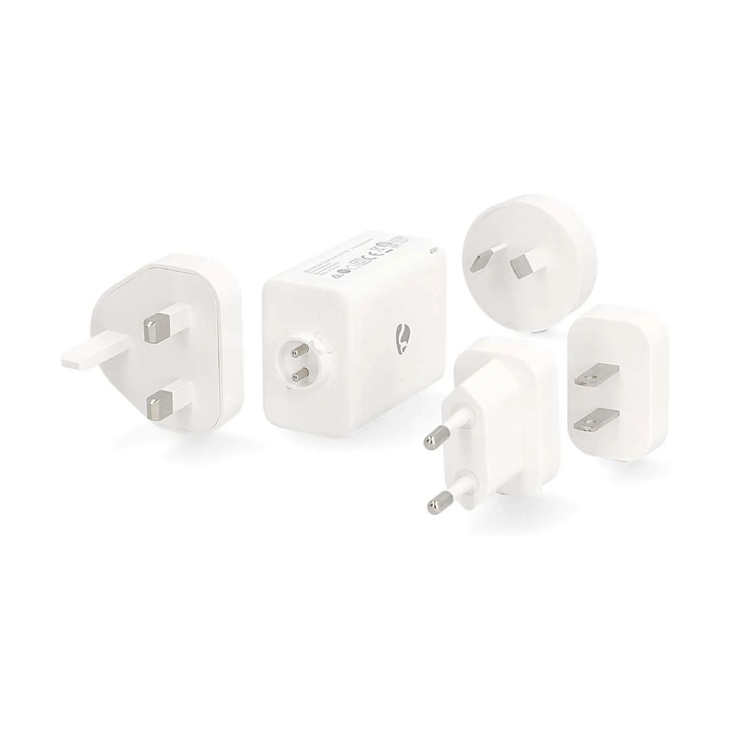 Nedis Øvrig personlig pleje Rejseadapter - 5 dele i Hvid, 2