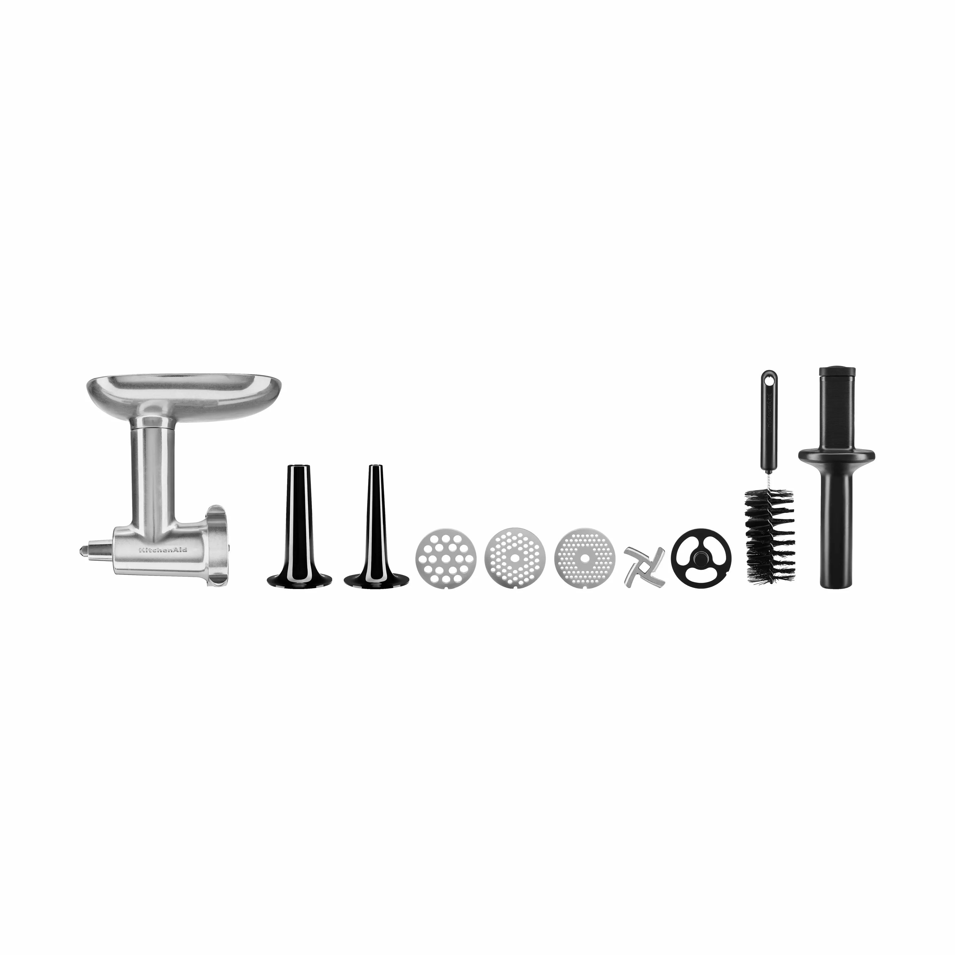 KitchenAid Tilbehør til røremaskiner Artisan Kødhakker - 9 dele i Stål, 4