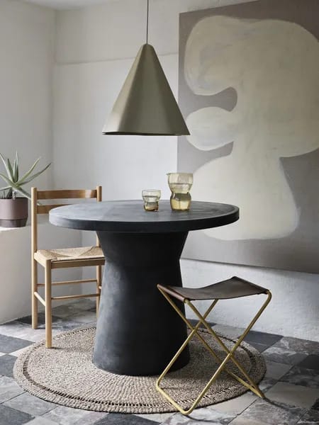 Broste Copenhagen Skamler Nola Taburet i Cognac, 2