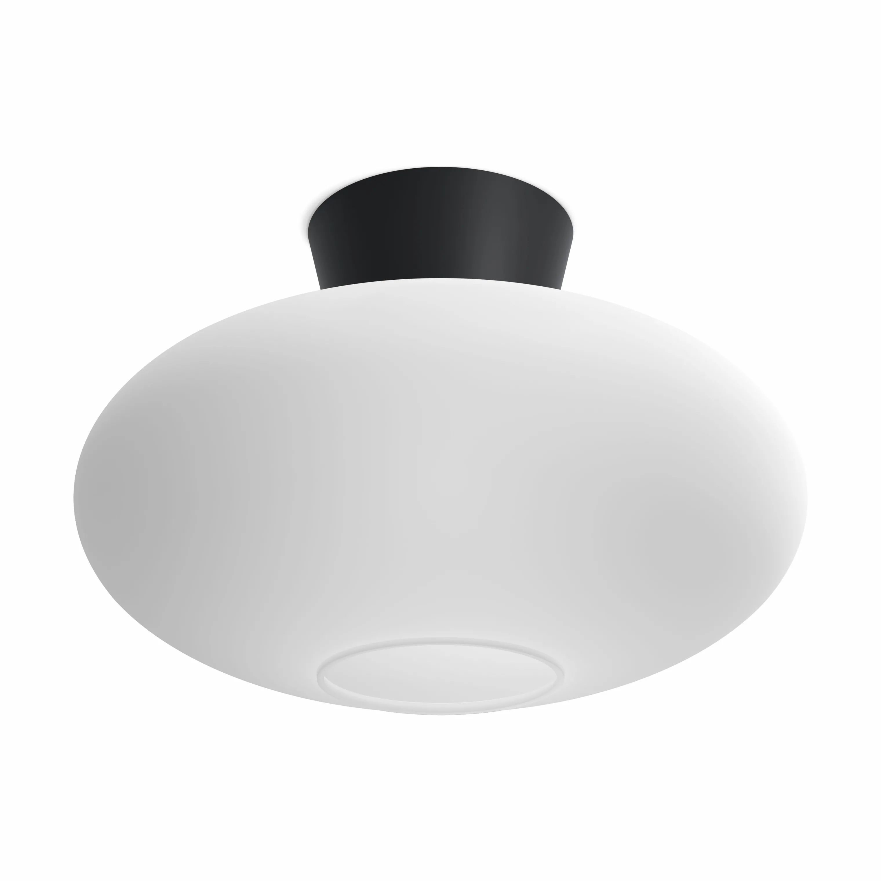Belid Loftlamper Bullo Plafond i Mat sort/Opal, 1