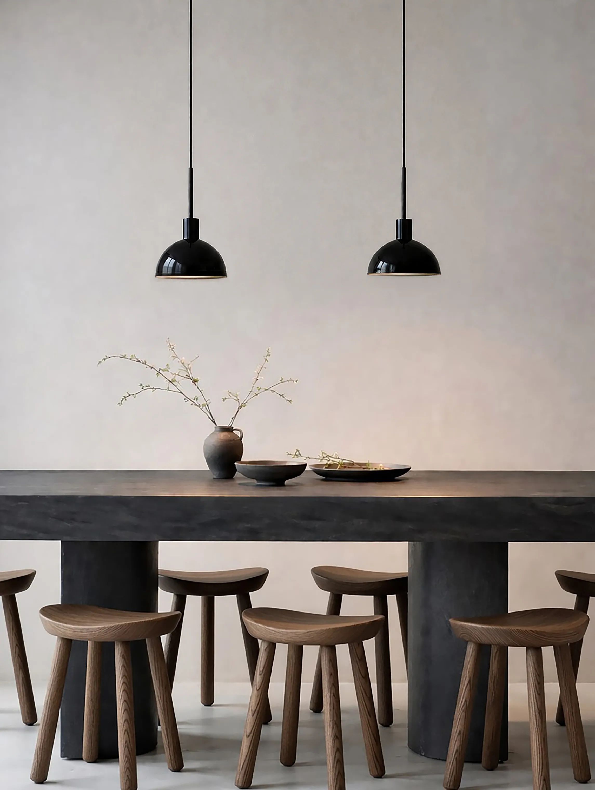 Herstal Pendler Vienda Pendel i Blanksvart, 2