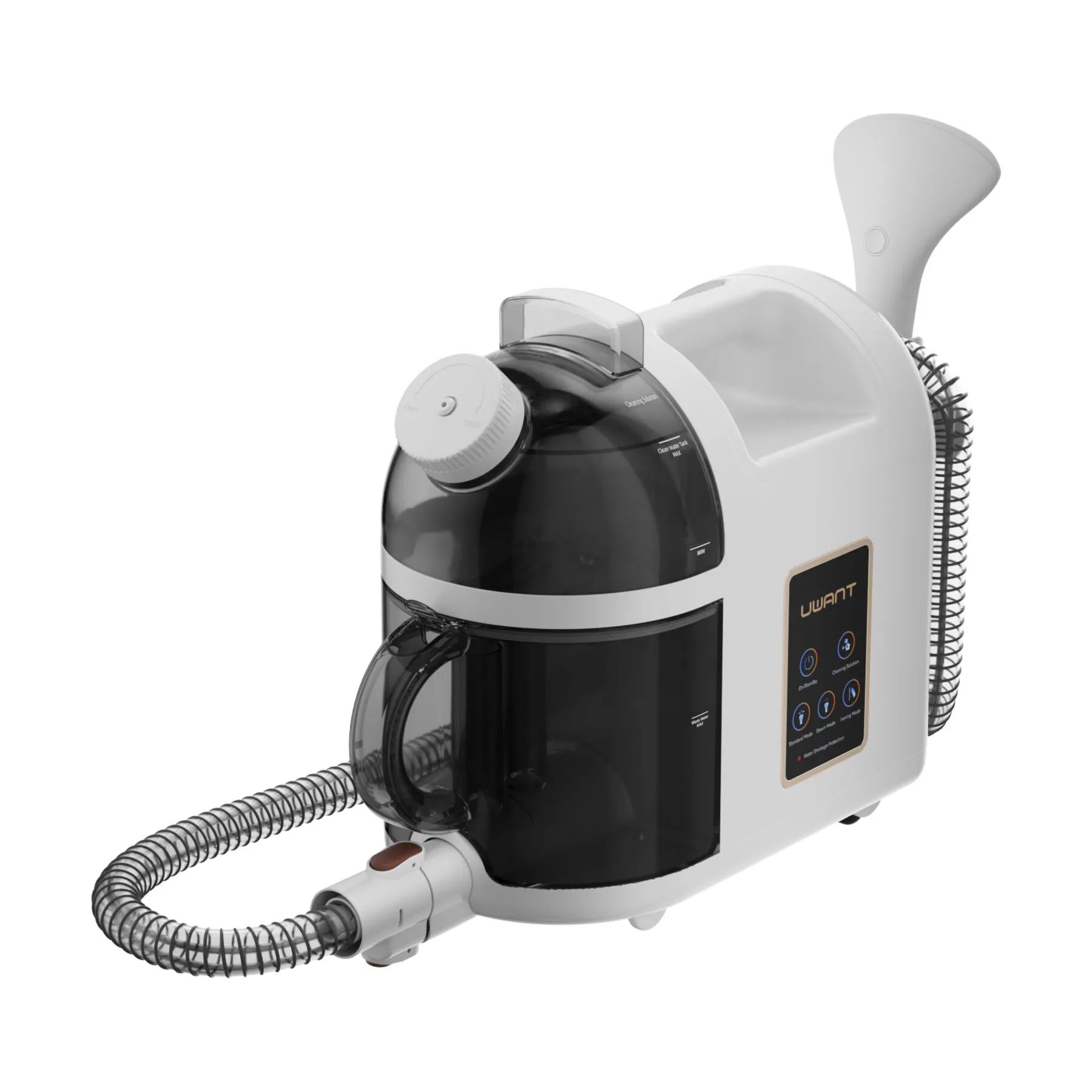 UWANT Dampere B200 Pletrenser i Hvid, 12.000 Pa, 1