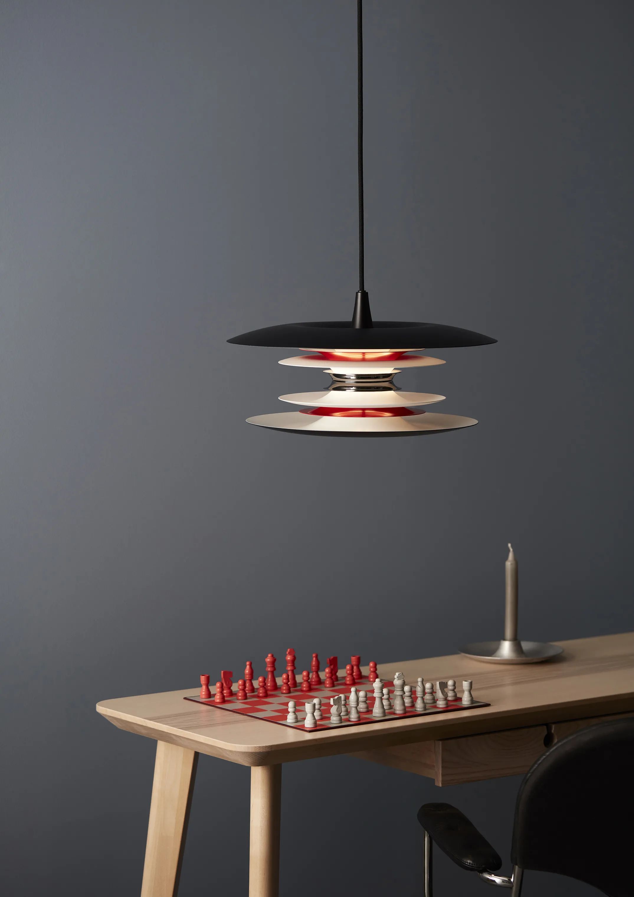 Belid Pendler Diablo Pendel i Glossy red, 40 cm, 3