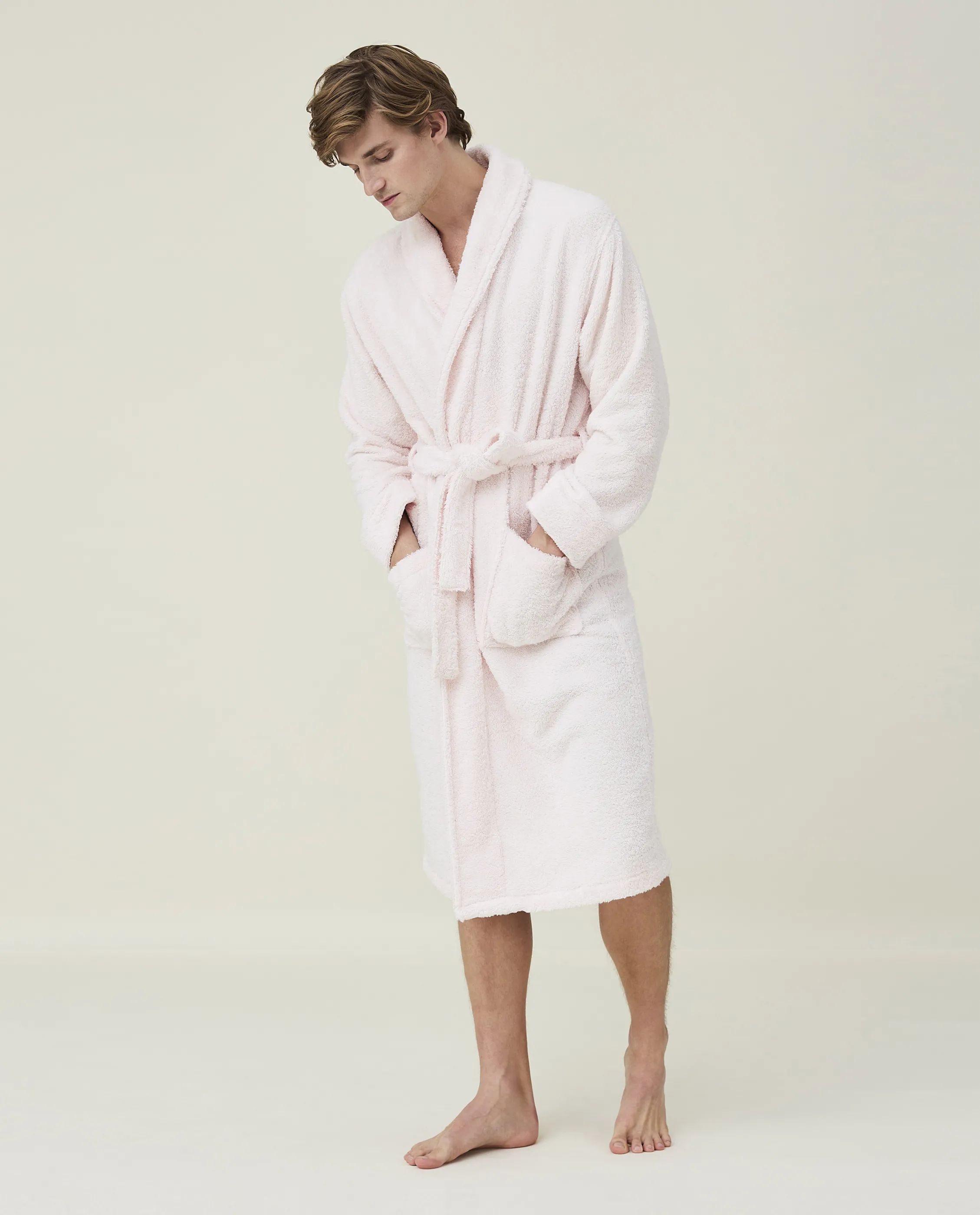 Lexington Morgenkåber Icons Original Badekåbe i Pink, L, 4