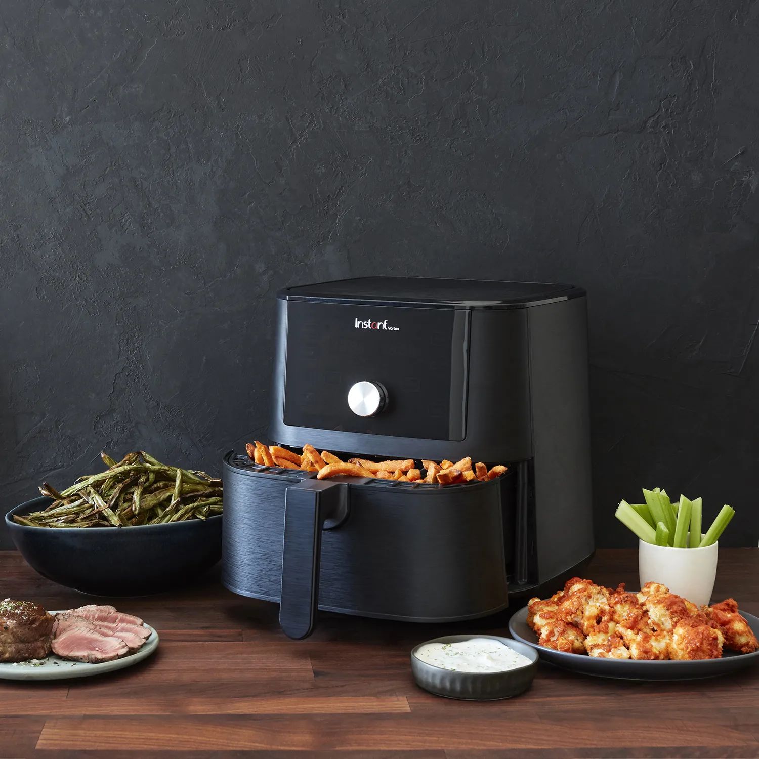 Instant Airfryers Vortex 6 Airfryer 81-140-3030-01-EU i Sort, 2