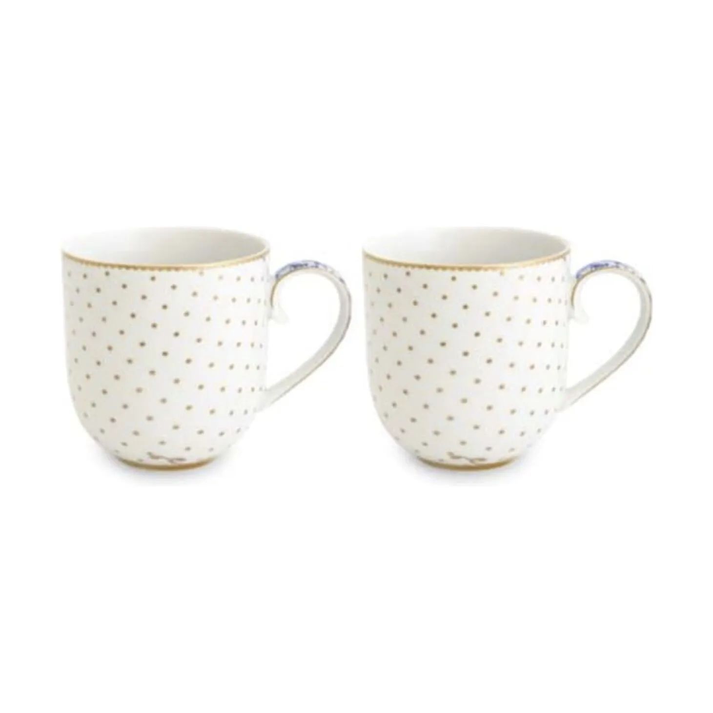 PIP Studio Krus og kopper med hank Royal Krus - 2 stk. i White, 1
