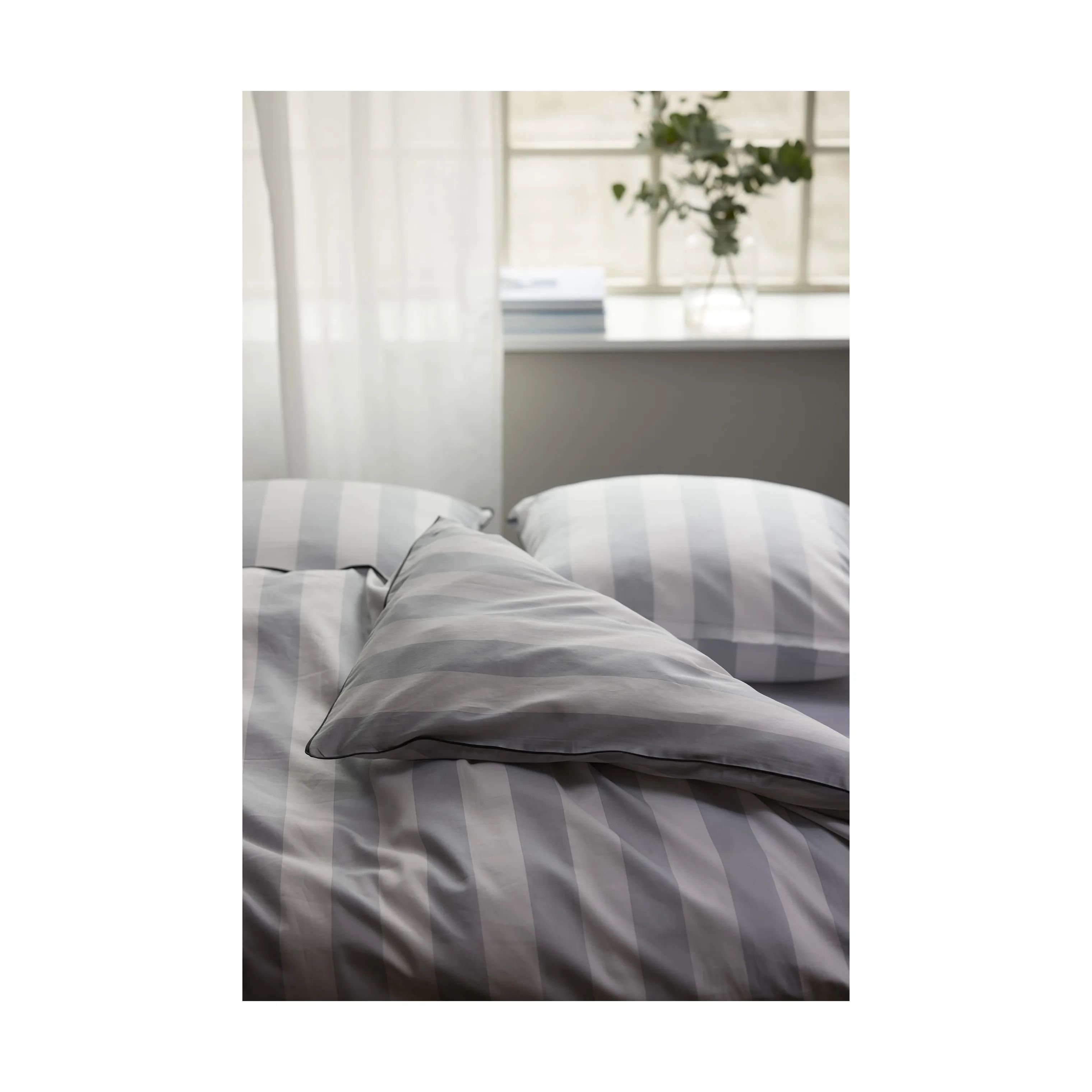 Södahl Sengetøj Ray Sengetøj i Cloud grey, B140 x L220 cm, 3