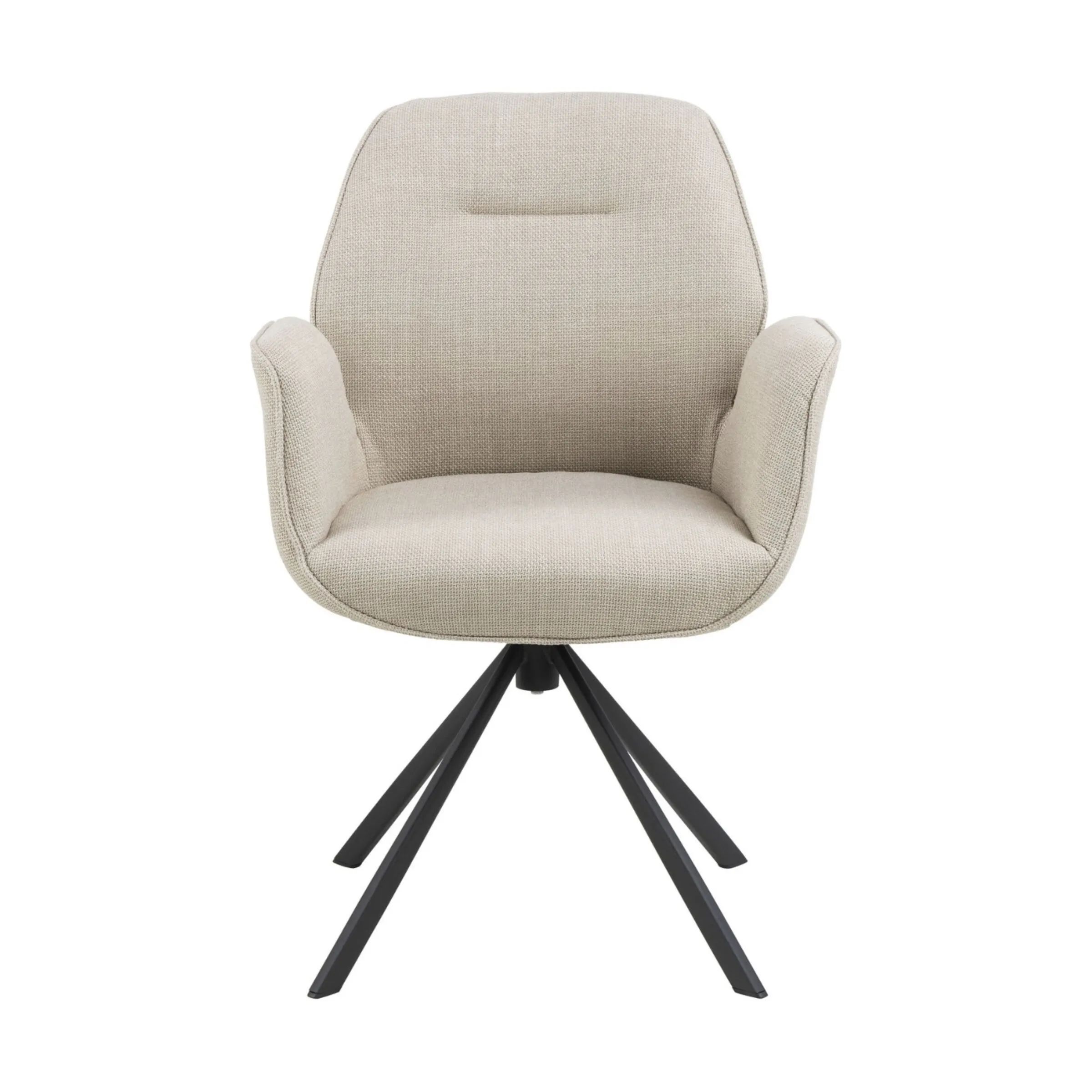 CASA Living Spisebordsstole Aura Spisebordsstol i Beige, 1
