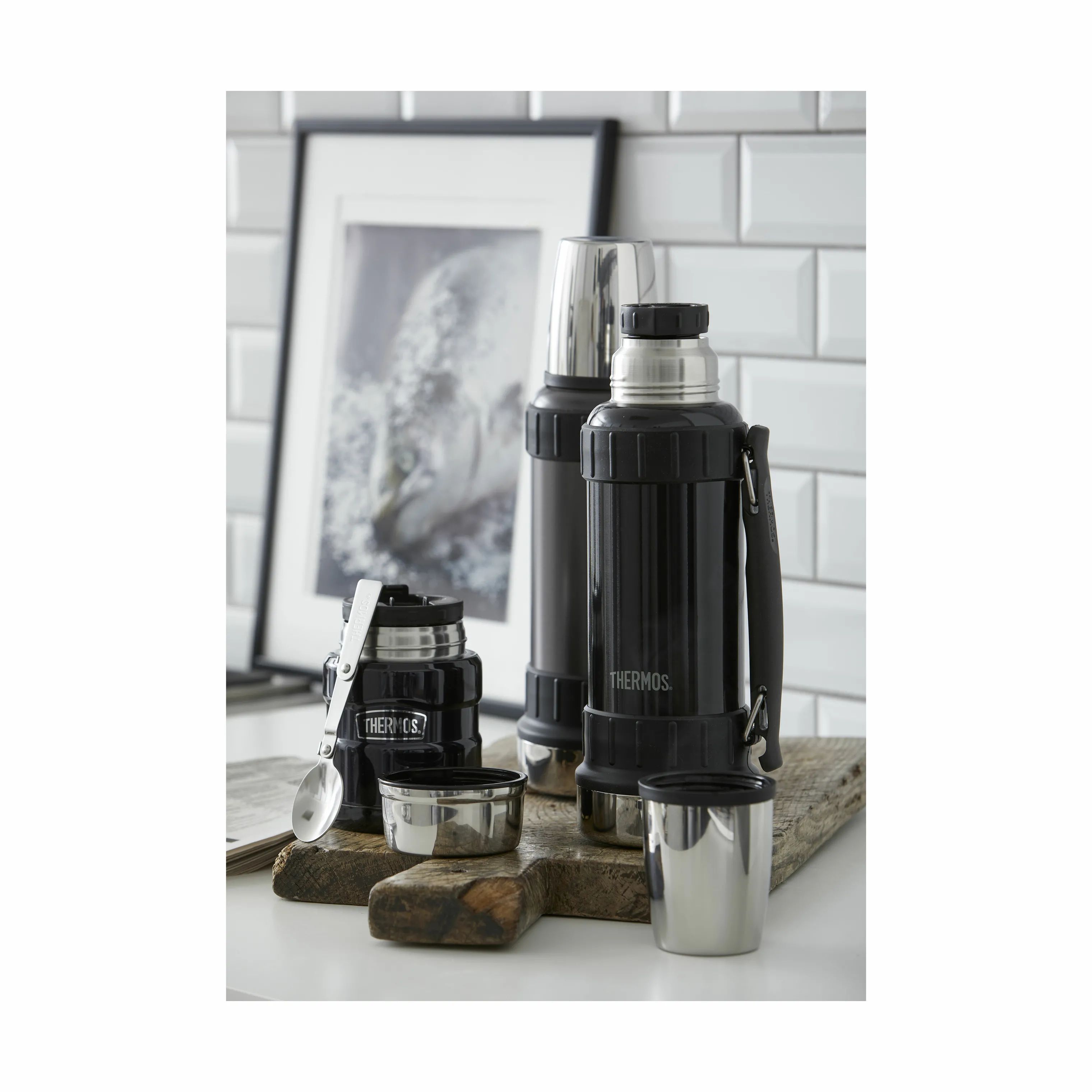 Thermos Termoflasker Work Termoflaske i Sort, 3