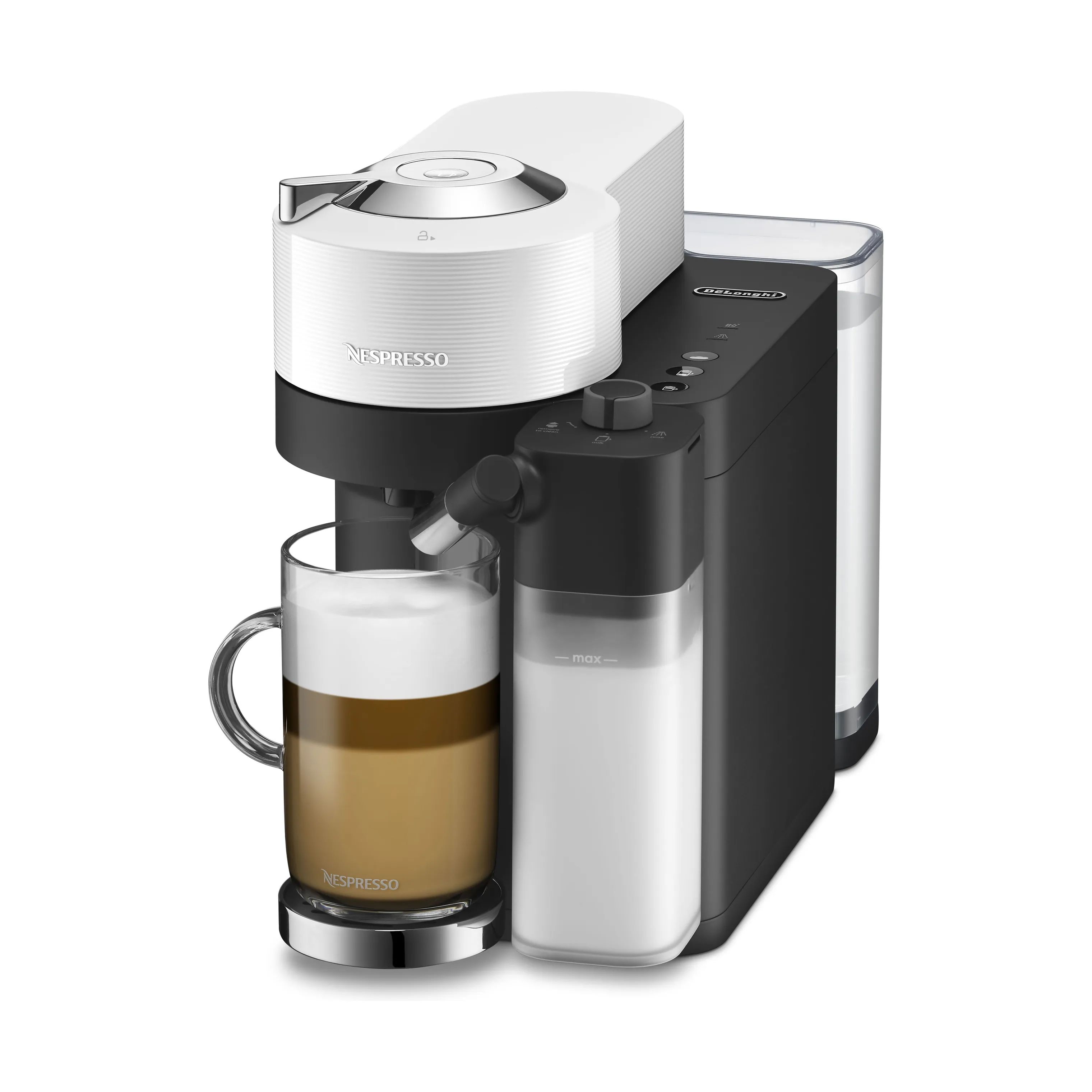 Nespresso kapselmaskiner Vertuo Next Vertuo Lattissima Kapsel Kaffemaskine i Hvid, 7