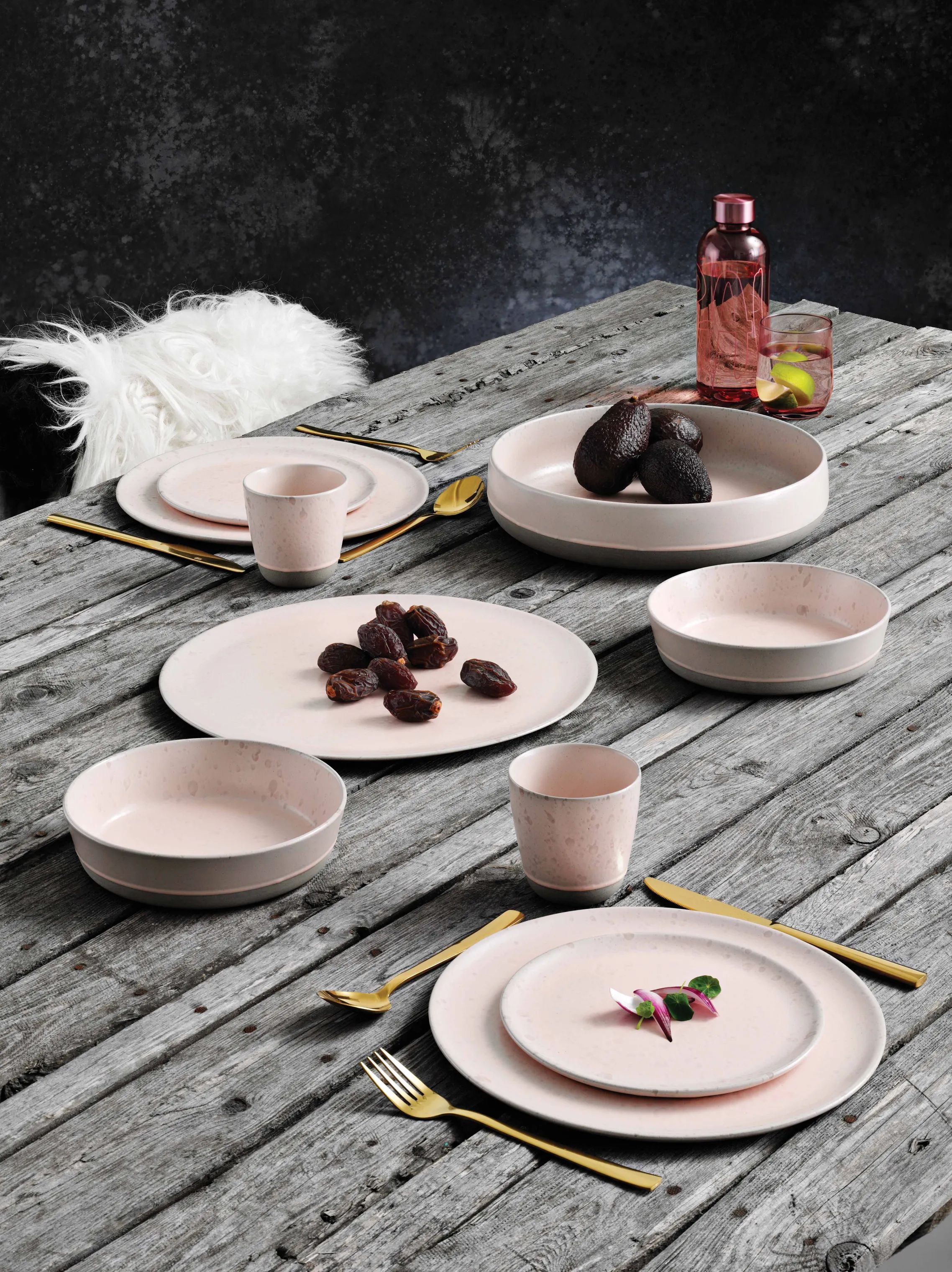 RAW by Aida Dybe tallerkener Suppe tallerken i Nordic Nude, 2