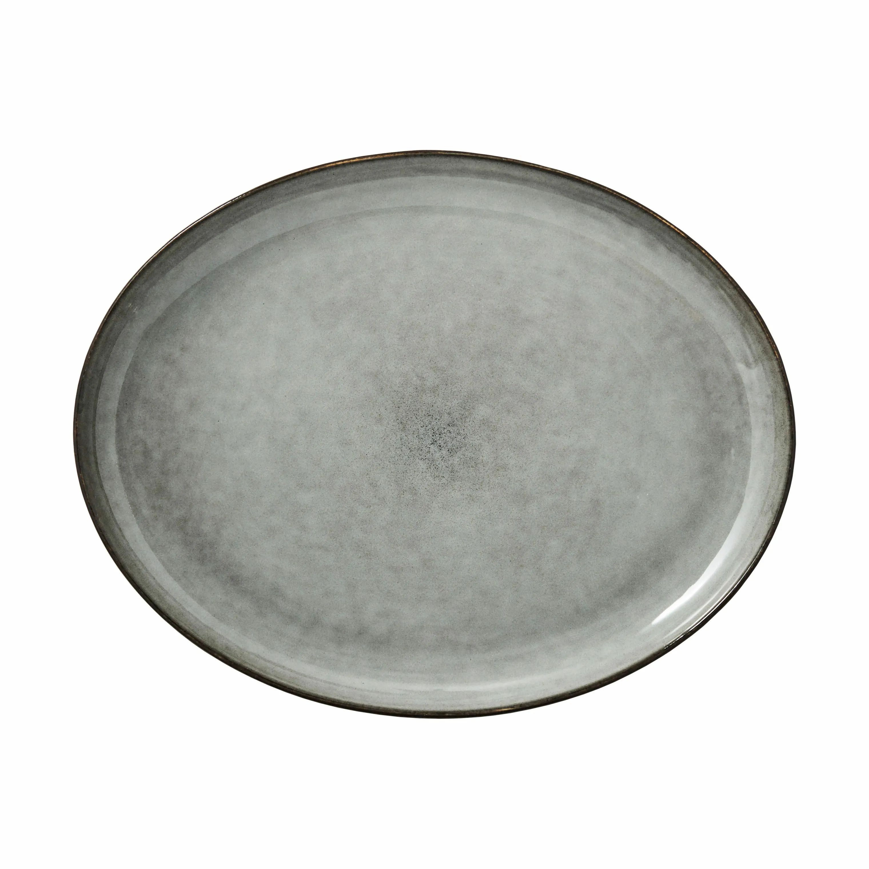 Lene Bjerre Serveringsfade Amera Fad i Grå, 34 cm, 1