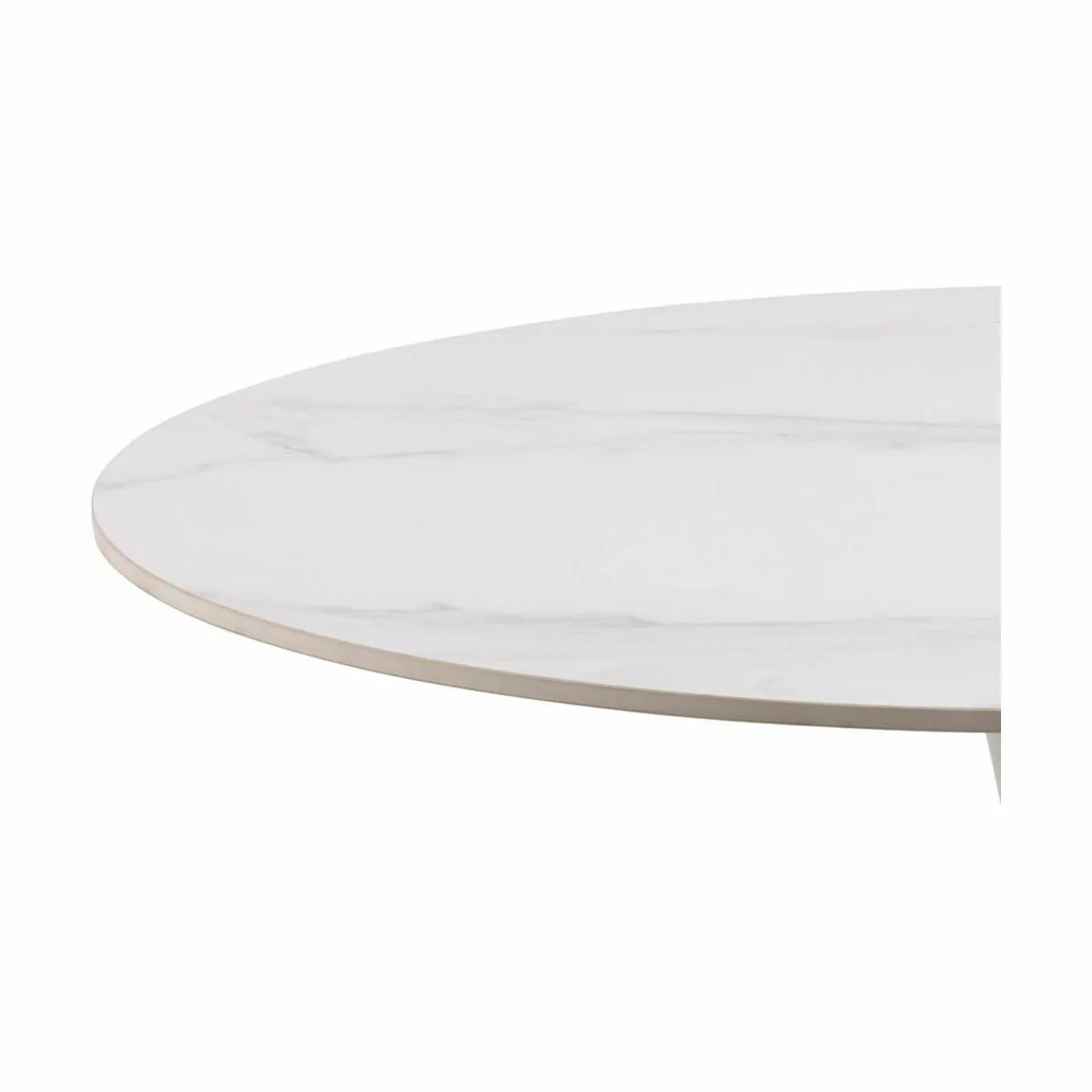 CASA Living Spiseborde Malta Spisebord i White Unico/hvid, 4