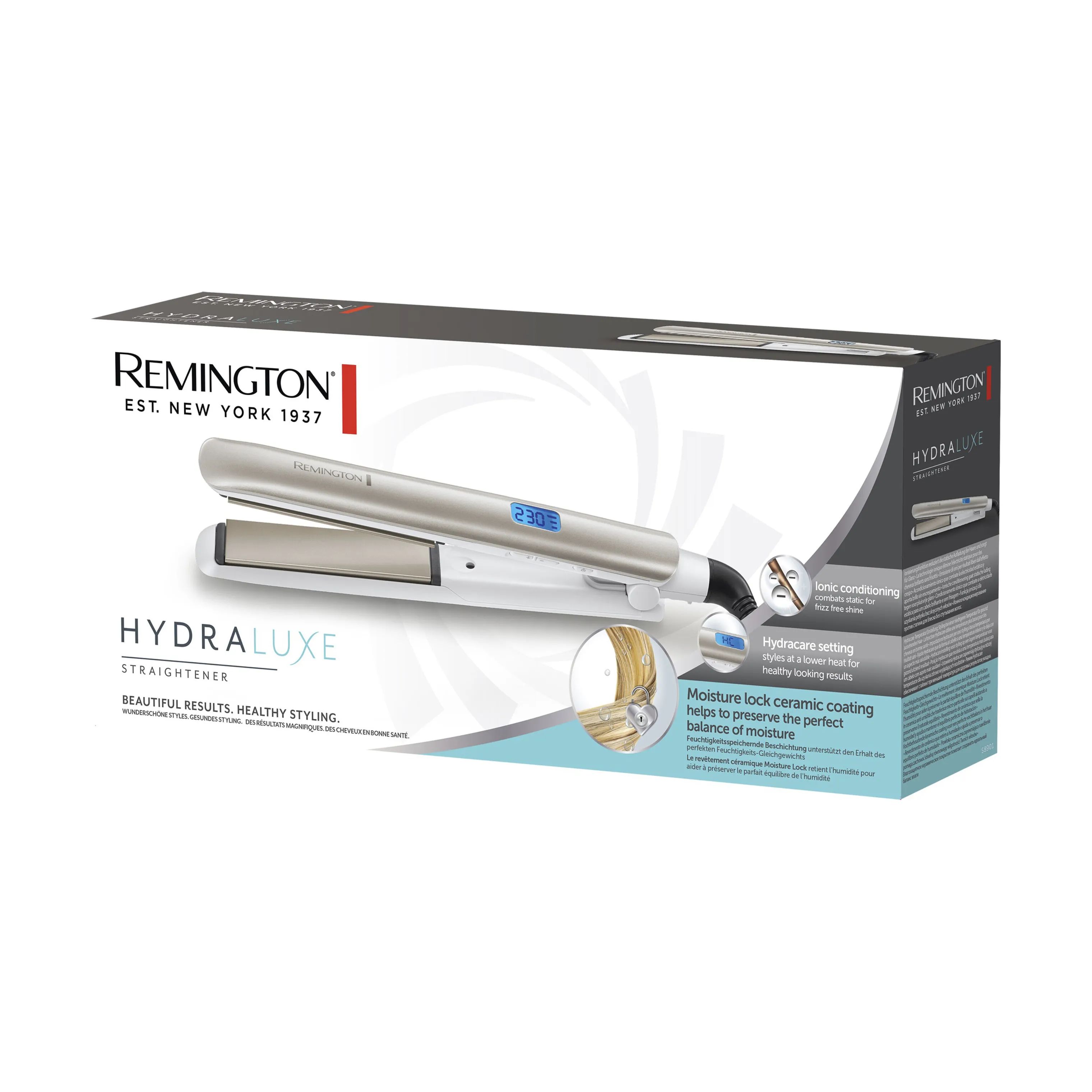 Remington Glattejern Hydraluxe Glattejern i Beige, 4