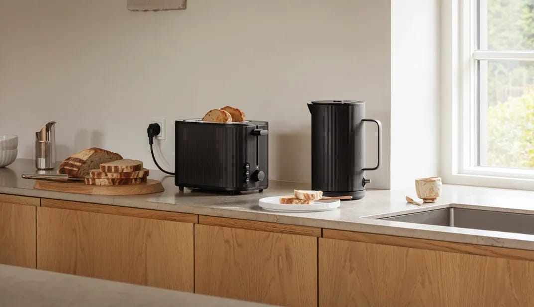 Georg Jensen Elkedler Bernadotte Elkedel i Sort, 2