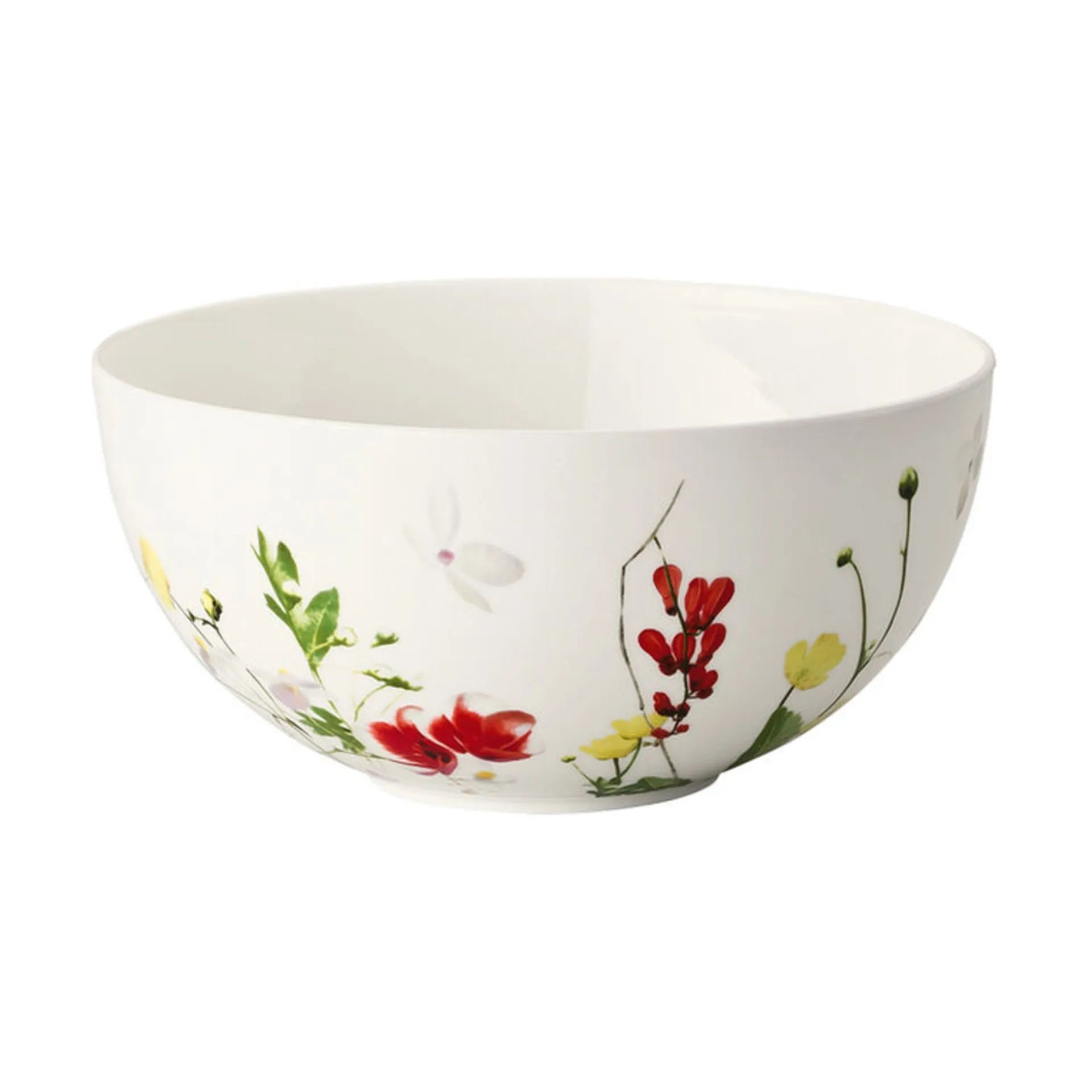 Rosenthal Skåle Brillance Fleurs Sauvages Skål i Hvid / Multifarvet, 1