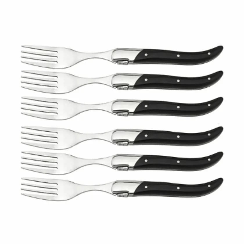 Laguiole By Hâws
 Steakgafler Laguiole by Hâws Gaffel - 6 stk. i Ibenholt, 1