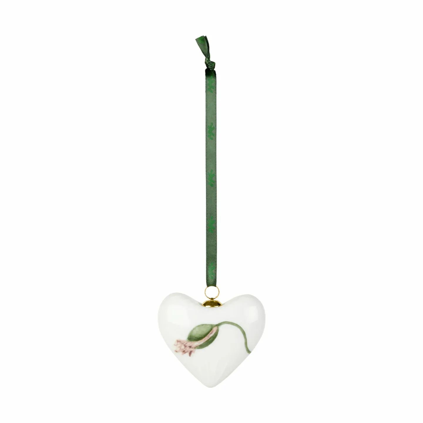 Kähler Påskeæg og ophæng Hammershøi Poppy Ophæng i hvid, 6,9 cm, 3