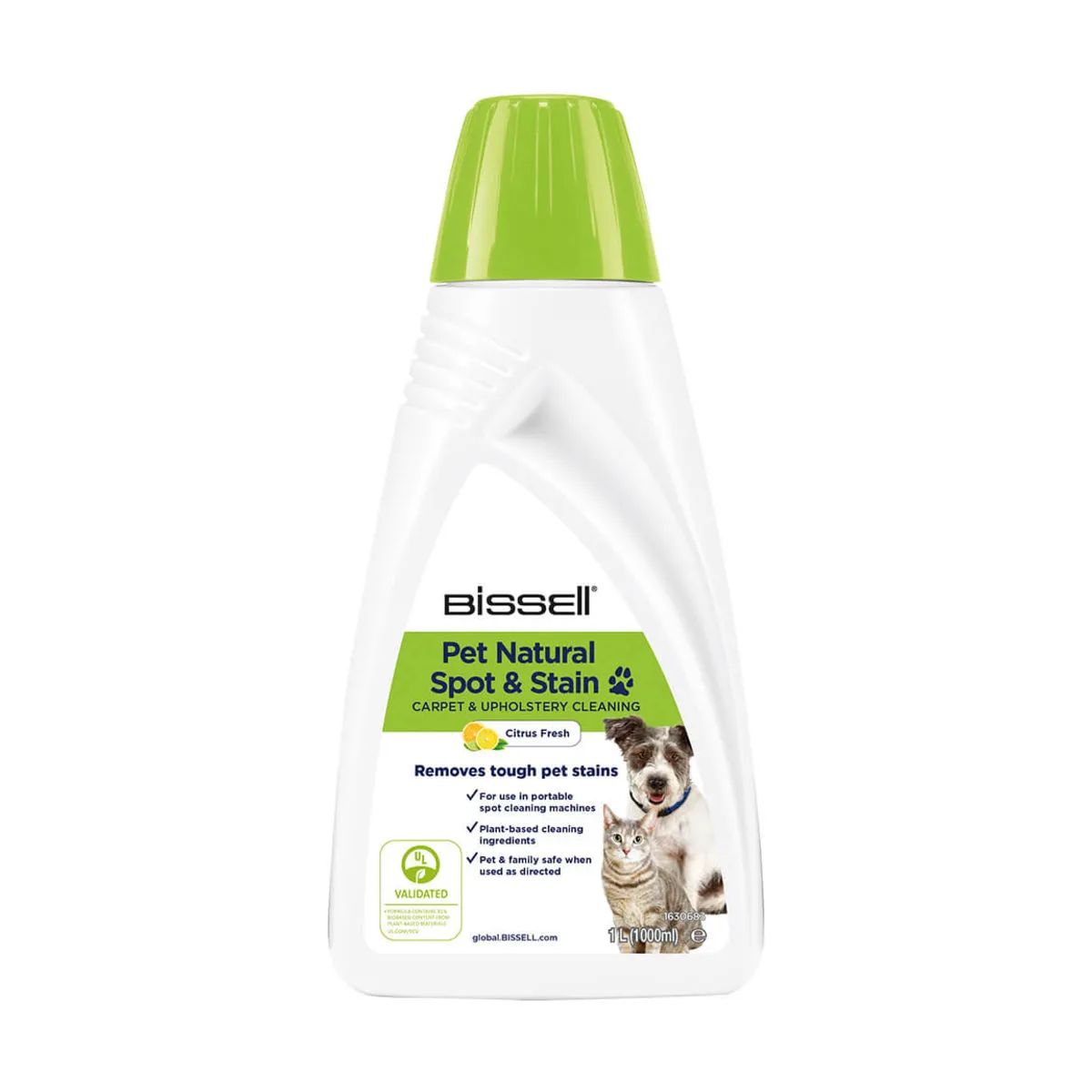 BISSELL Gulvvaskere og tilbehør Pet Natural Spot & Stain Vaskemiddel i Grå, 1