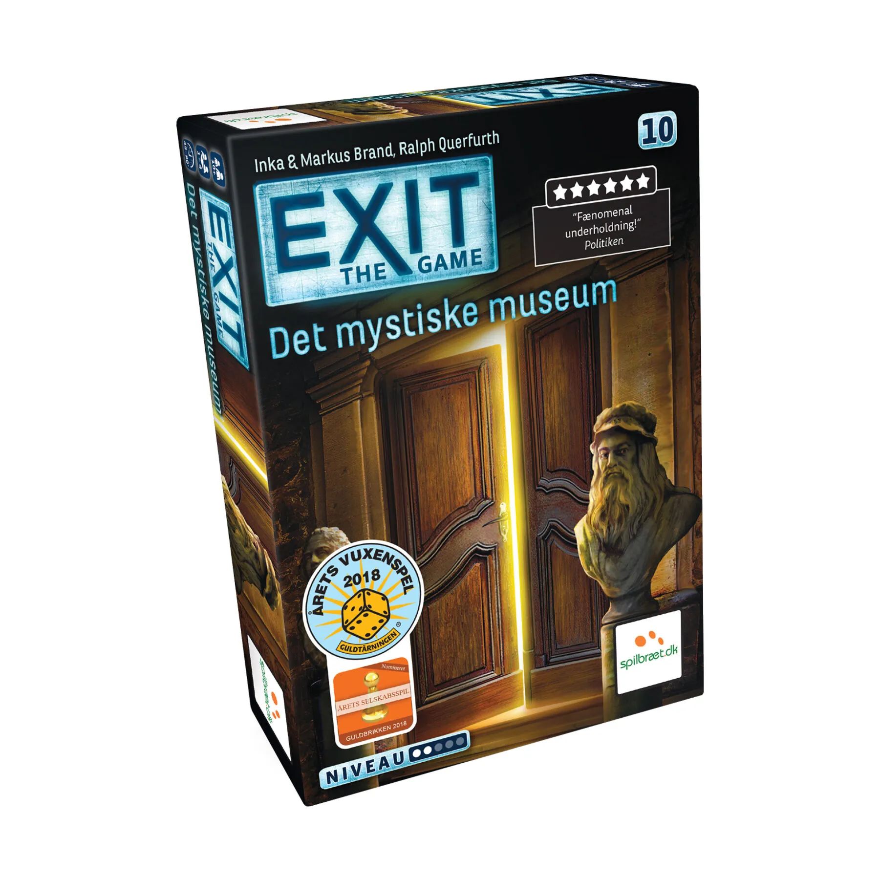 Spilbræt Spil Brætspil - Exit 10 - Det Mystiske Museum i Exit 10, 1