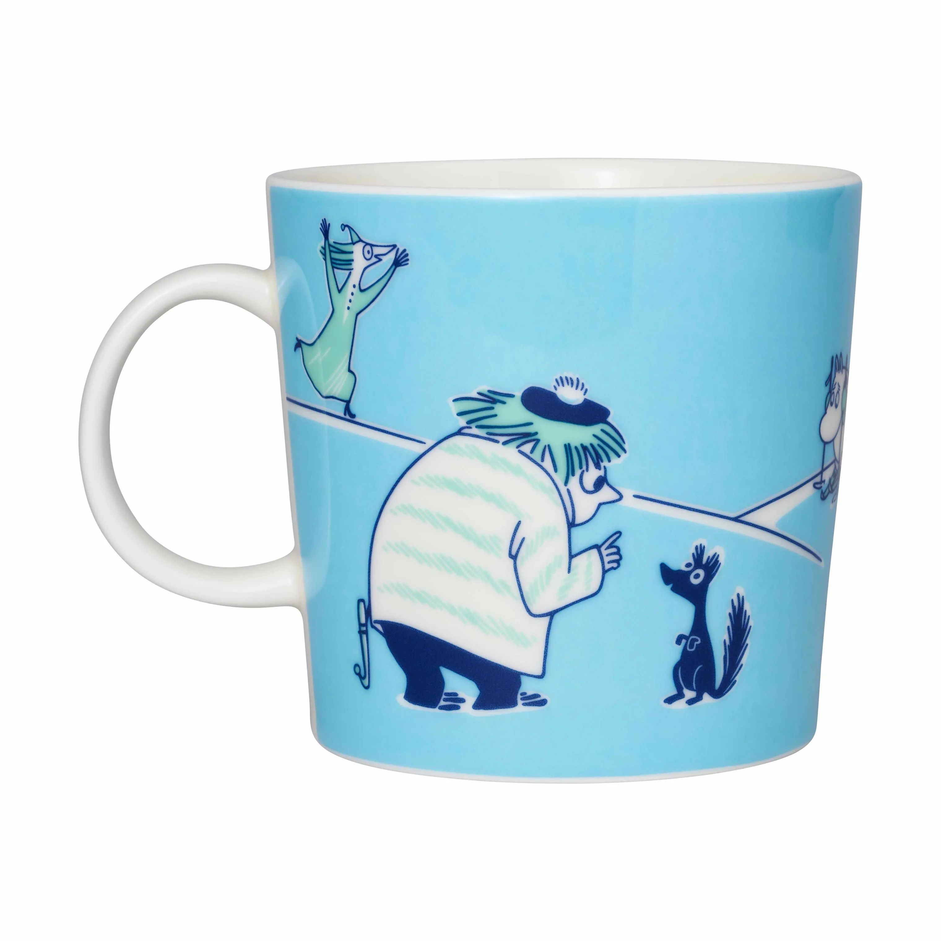 Moomin Arabia Krus og kopper med hank ABC Krus - F i F, 2