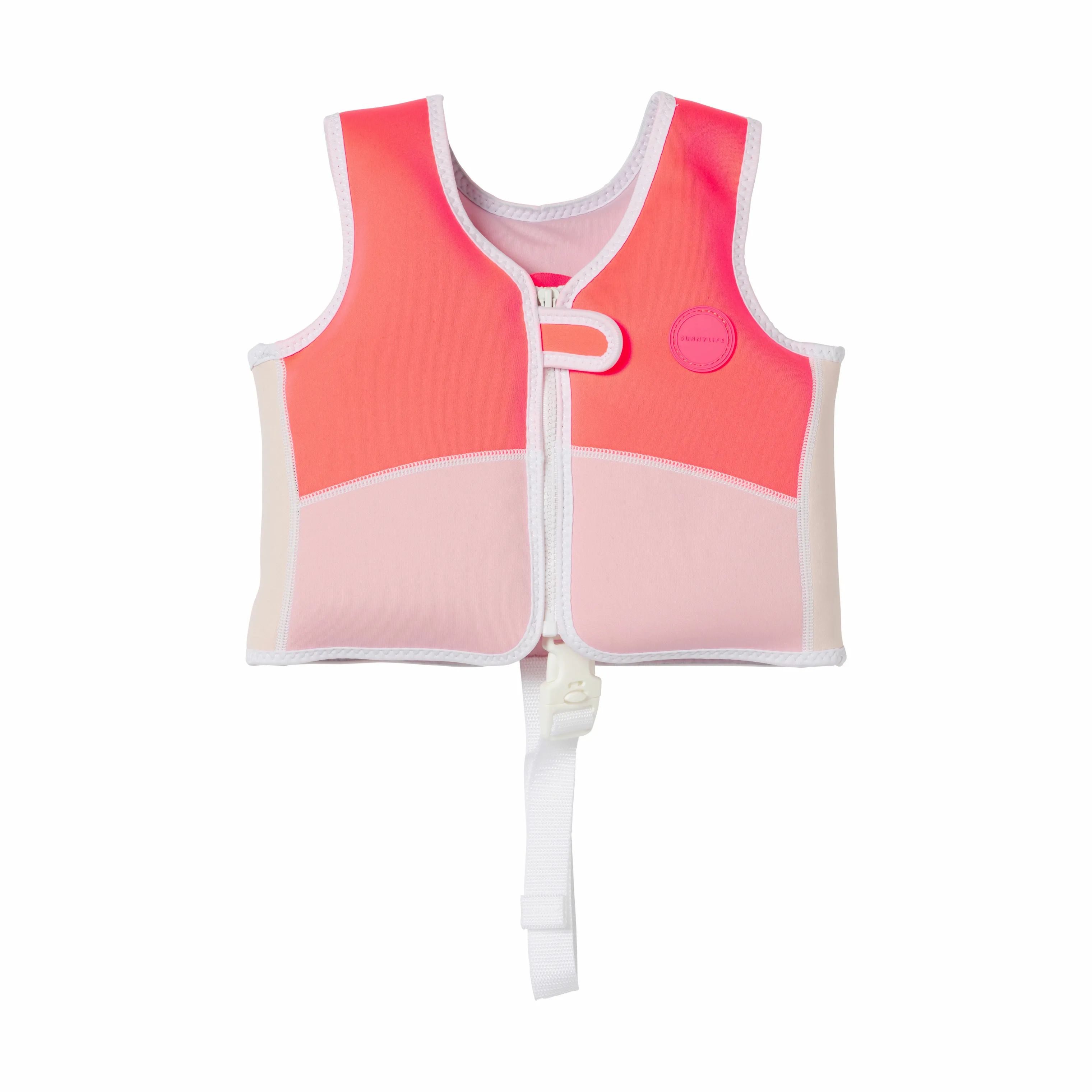 Sunnylife Badeudstyr Svømmevest - Melody Mermaid i Lyserød, 1-2 år, 1