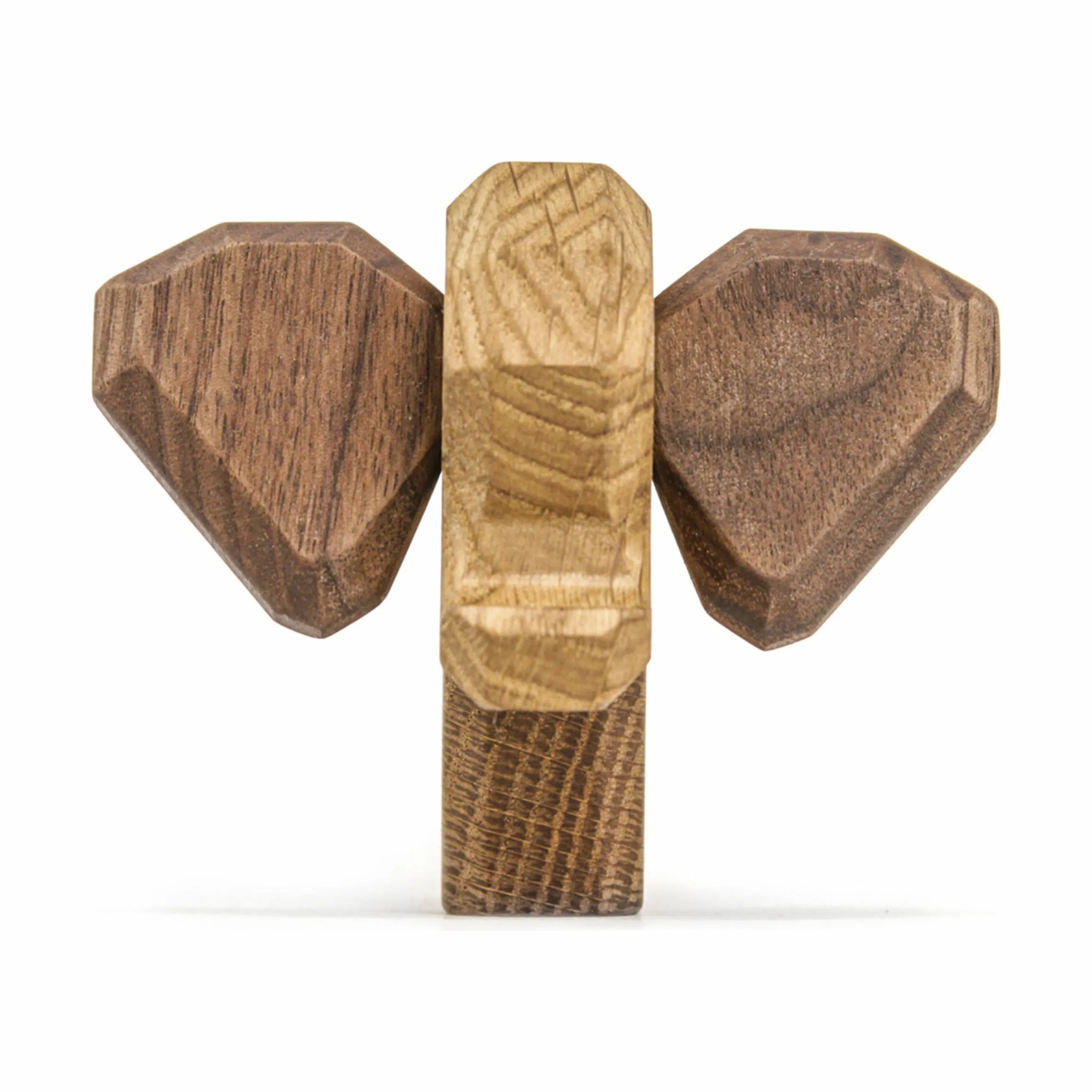 FableWood Dyrefigurer Lille Elefant i Natur, 4