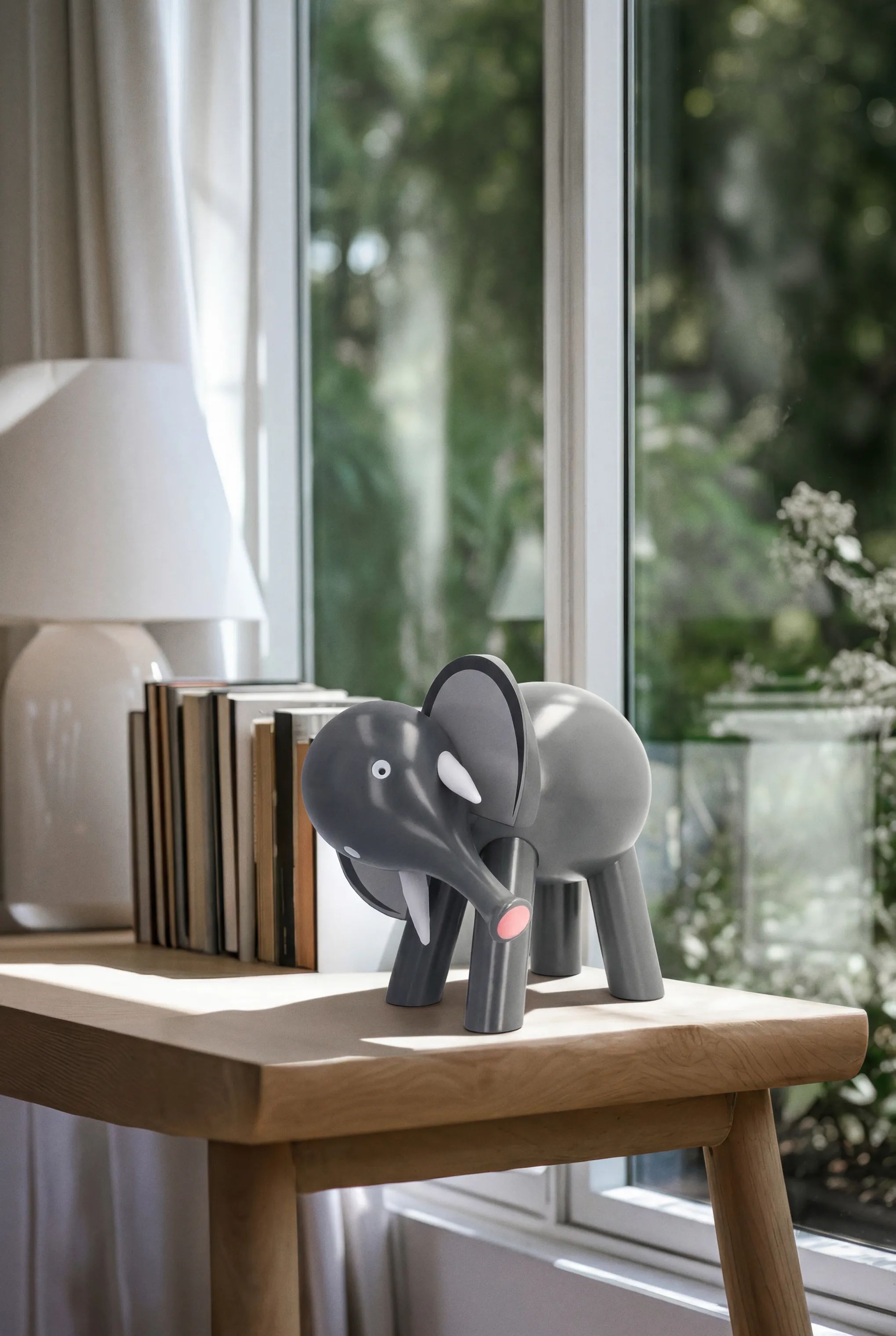 Kay Bojesen Dyrefigurer Afrikansk Elefant i Grå lille, 3