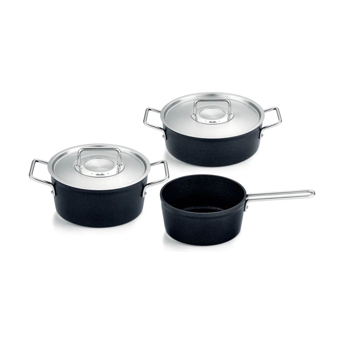 Fissler Grydesæt Adamant Grydesæt - 3 dele i Sort, 1