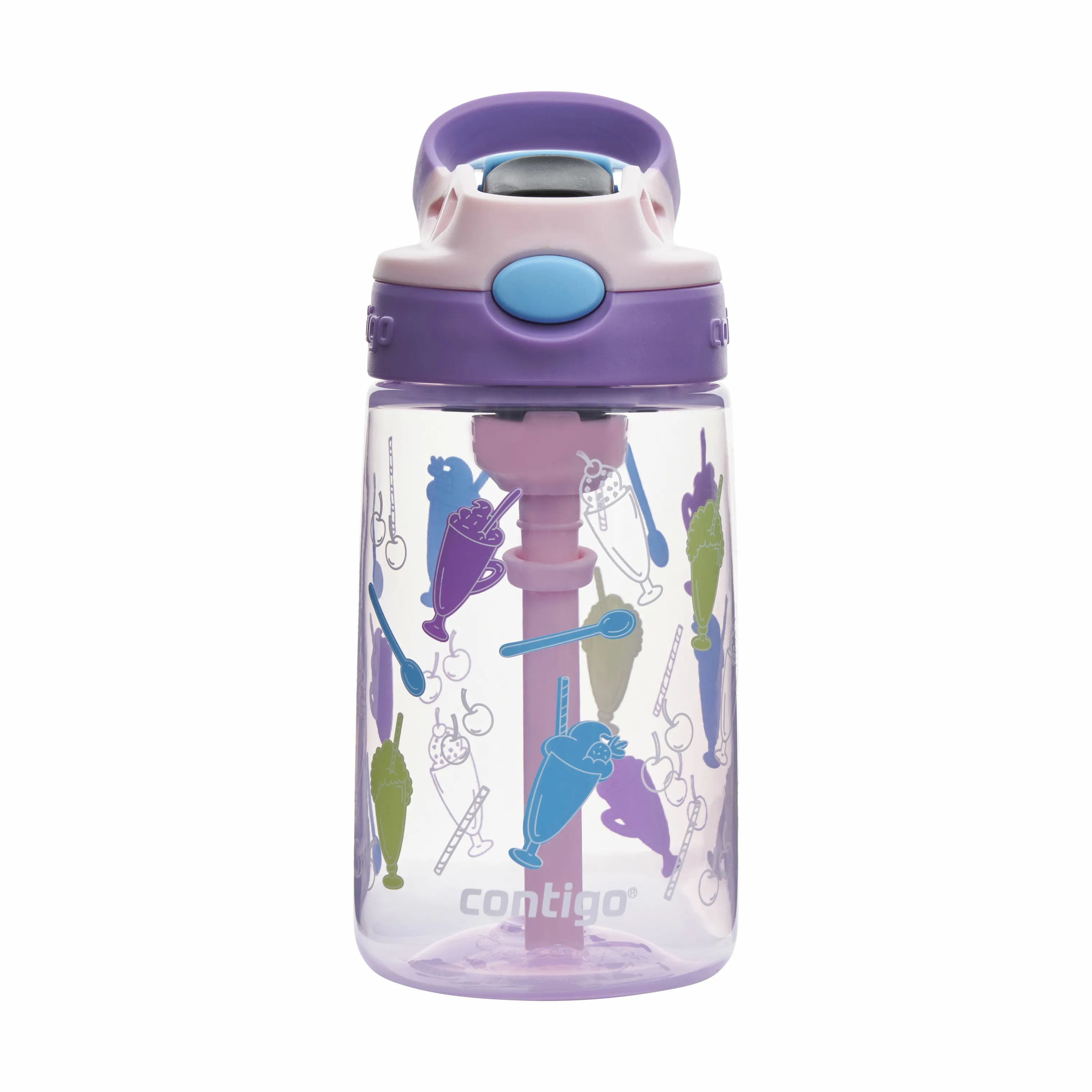 Contigo Drikkedunke Easy Clean Drikkeflaske i Strawberry shakes, 1