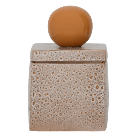 Urban Nature Culture Krukker med låg Opbevaringskrukke i Beige/orange, 1