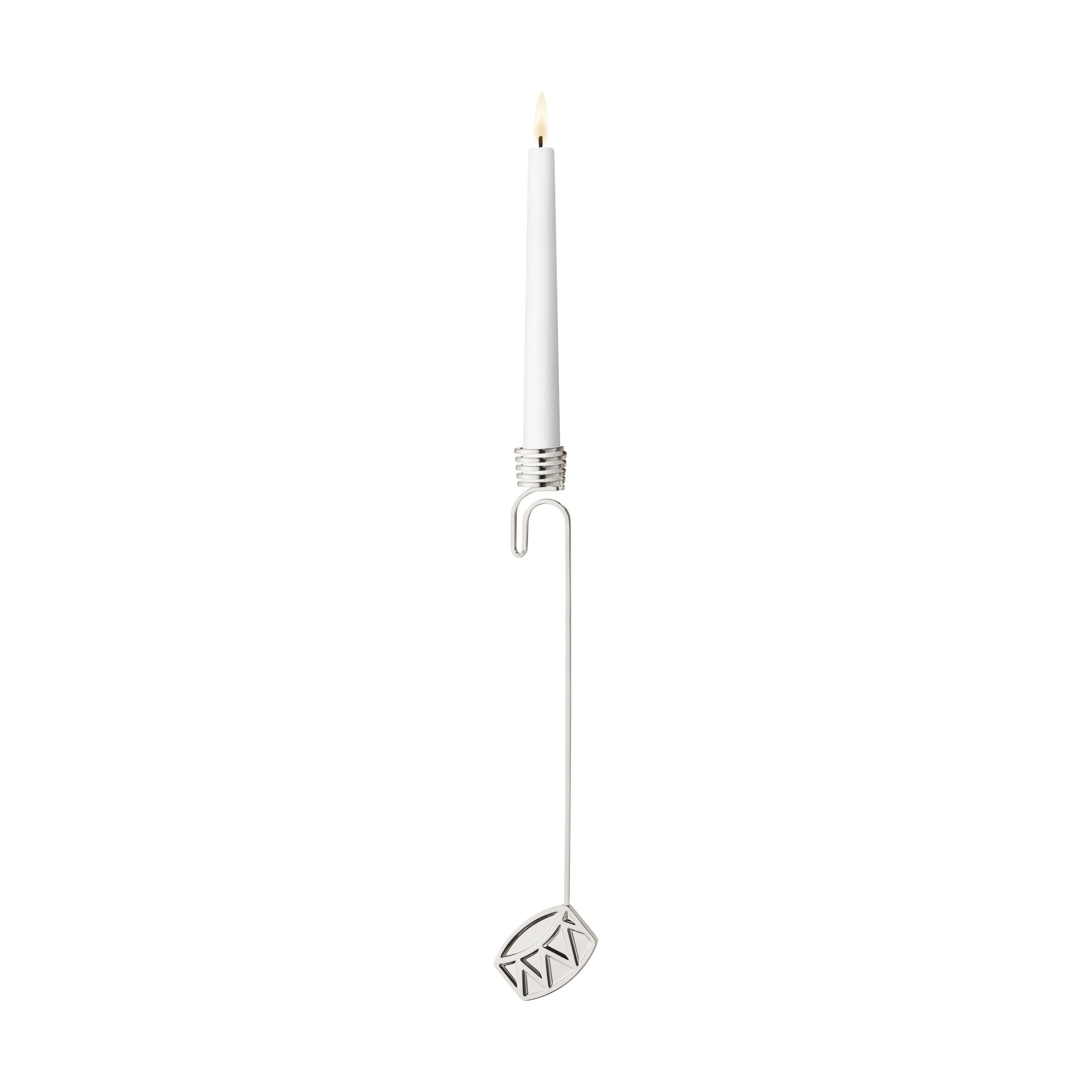Georg Jensen Lysholdere og juletræslys Christmas Collectibles CC 2026 Lyseholder - Tromme i Palladium, 2