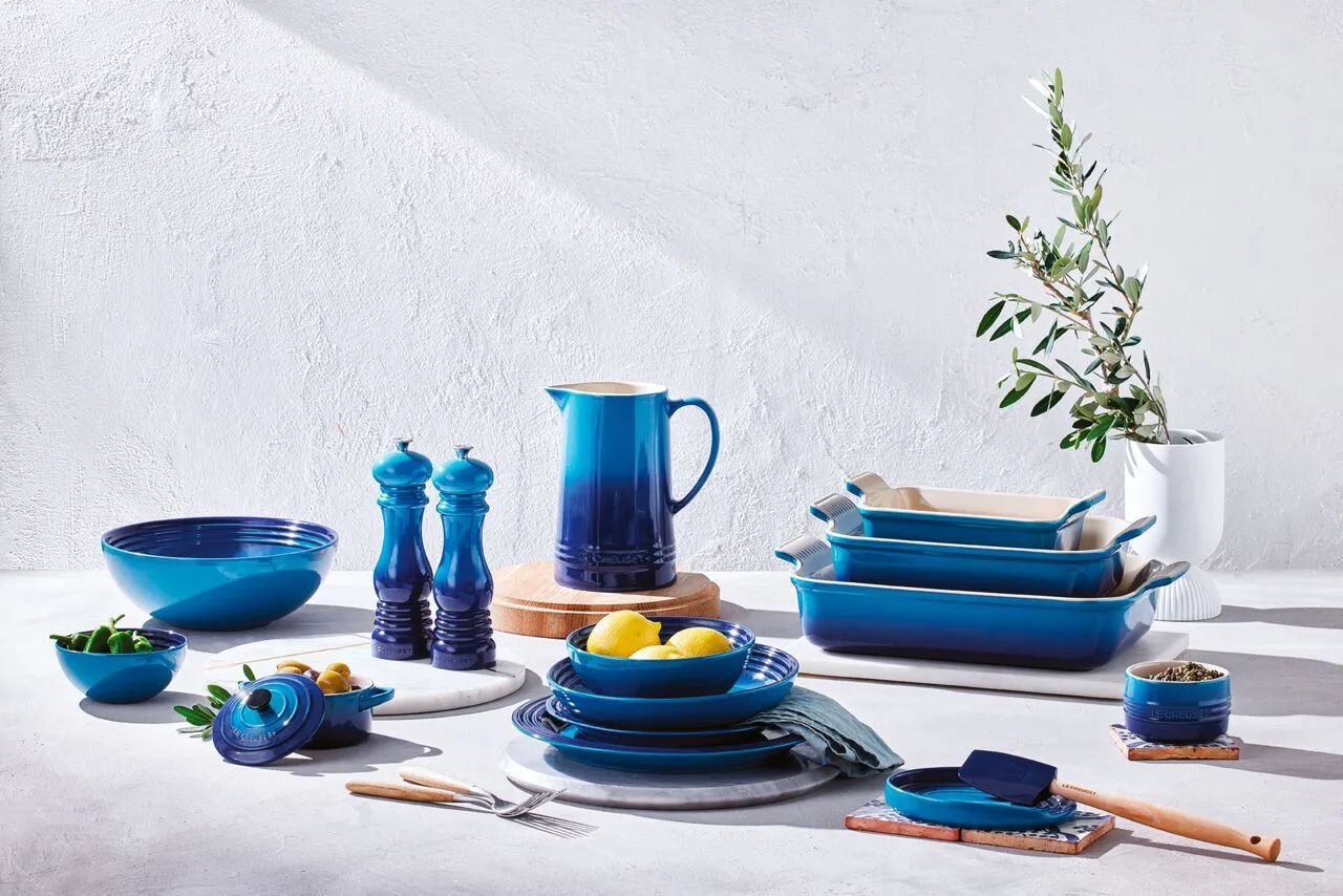 Le Creuset Øvrigt køkkengrej Oval Grydeskeholder i Azure, 2