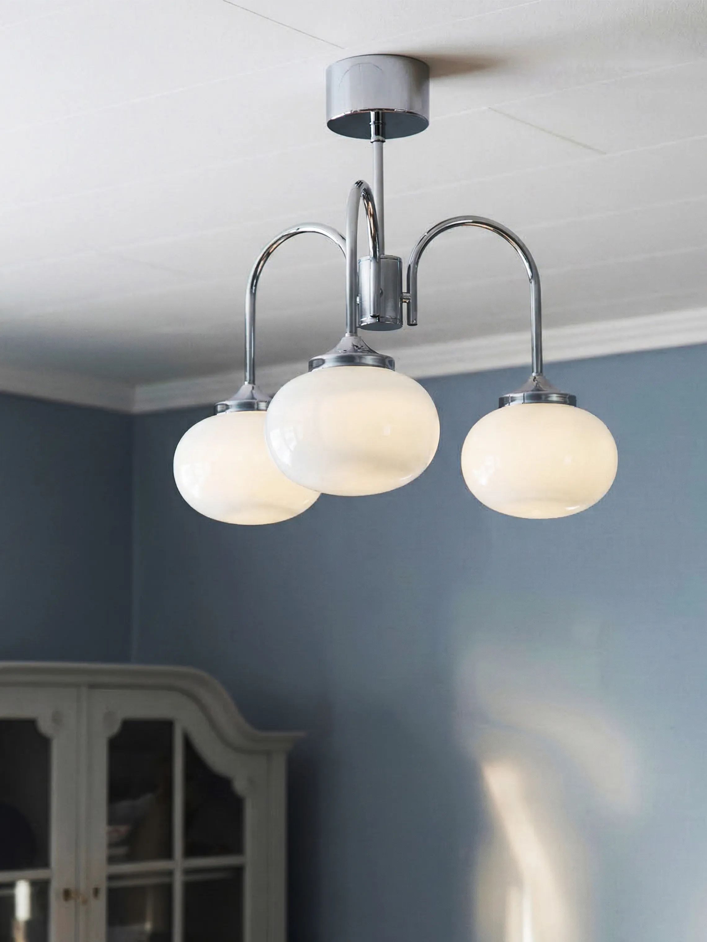 PR Home Loftlamper Elsy Loftlampe i Vit/Krom, 2