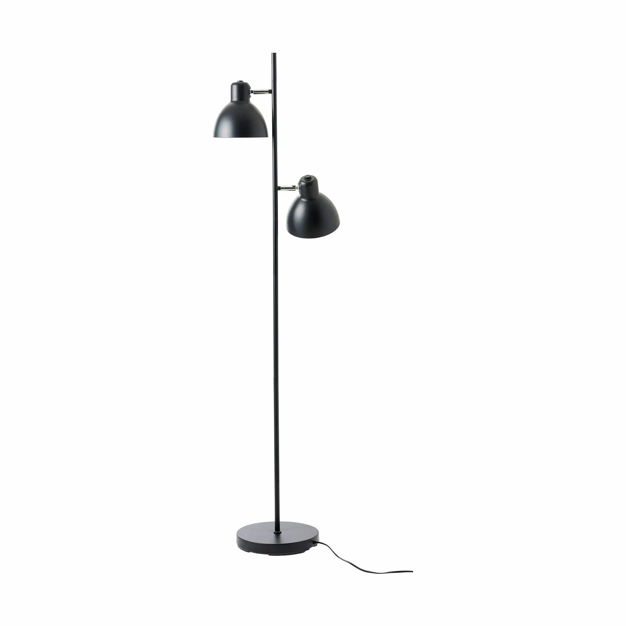 Dyberg Larsen Gulvlamper Skagen 2  Gulvlampe i Mat sort, 160 cm, 1