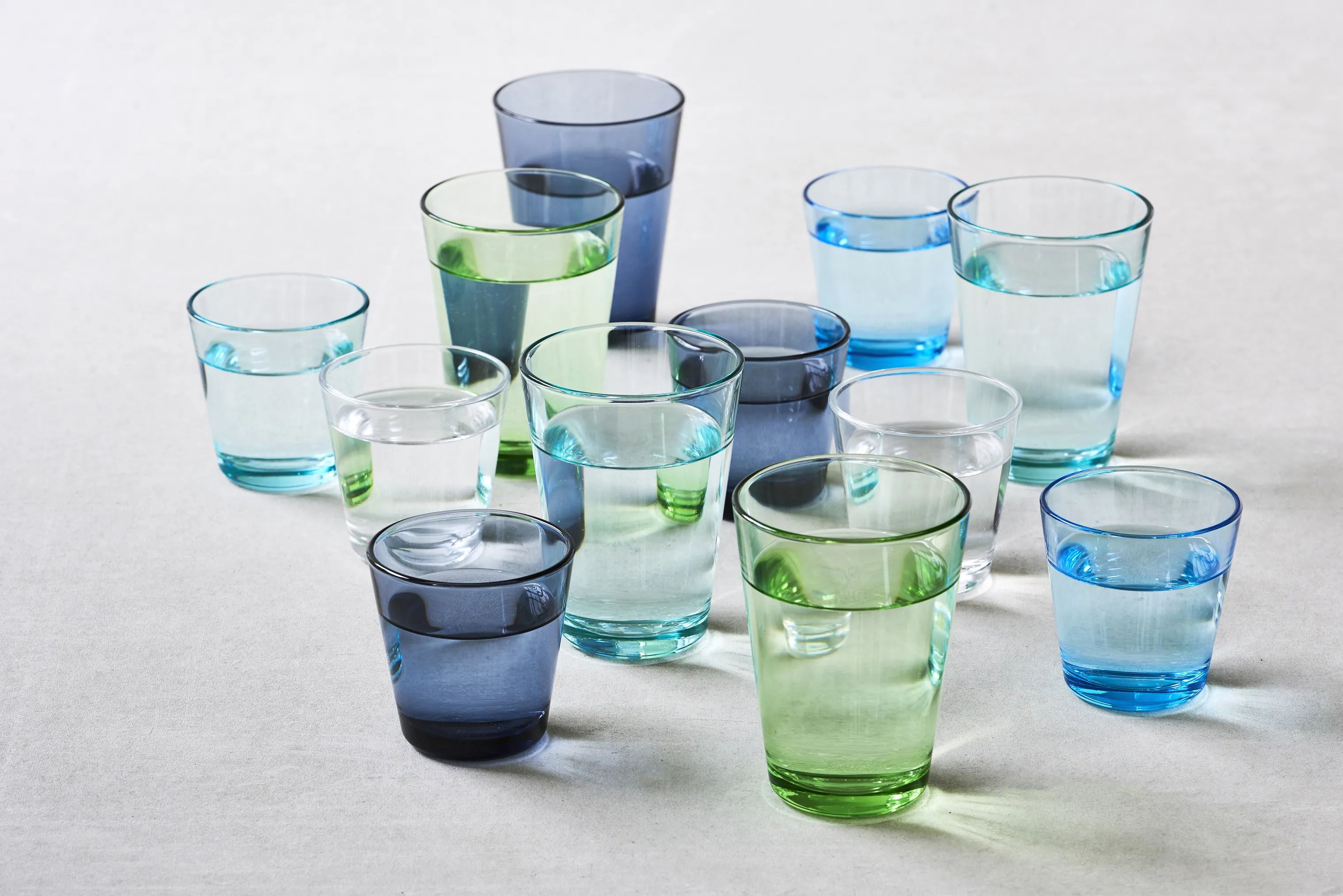 Iittala Vandglas Kartio Vandglas - 2 stk. i Vandgrøn, 21 cl, 2
