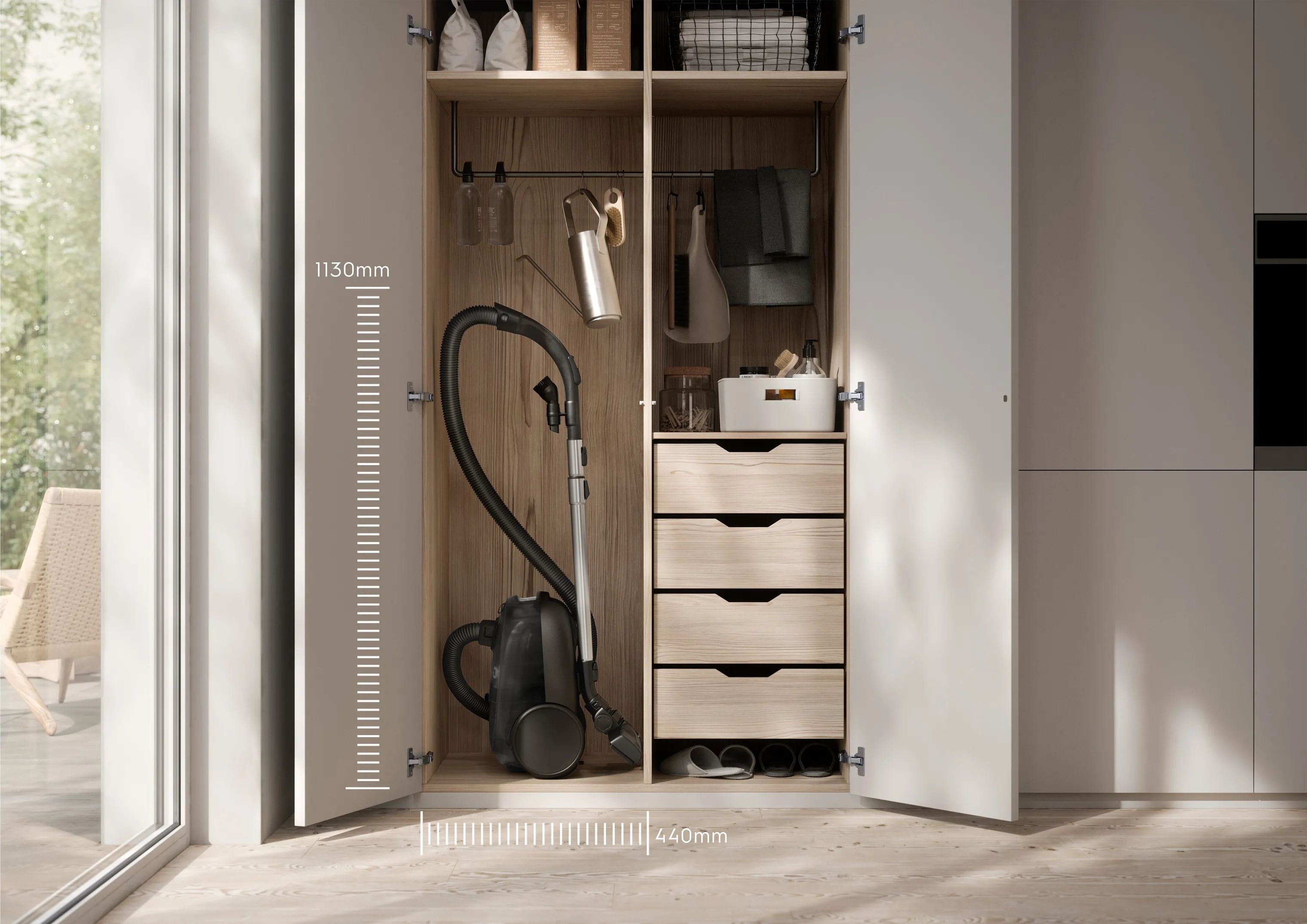 Electrolux Støvsugere 600 Støvsuger i Granite Grey Recycled, 2