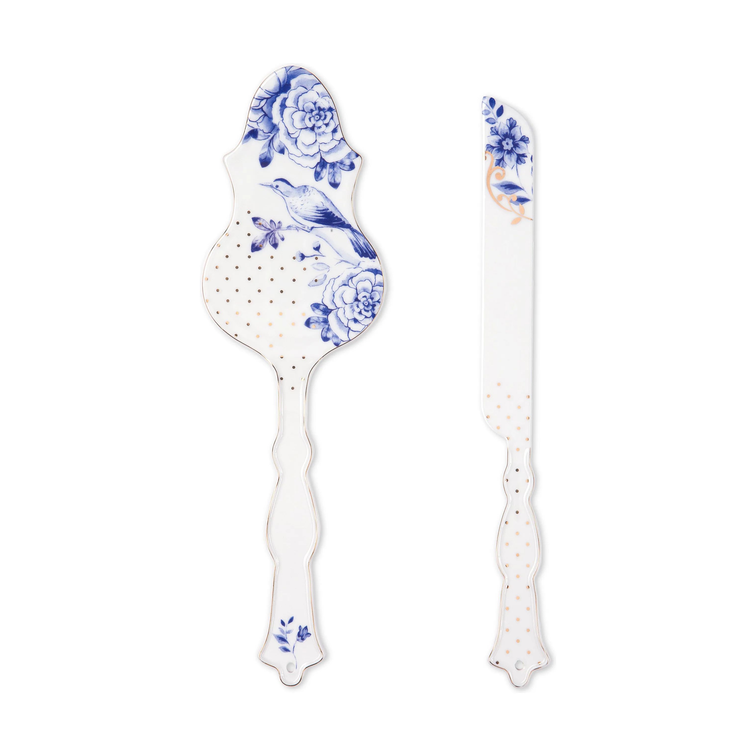 PIP Studio Lagkageknive og -spader Royal White Kagespade og kagekniv i White, 1