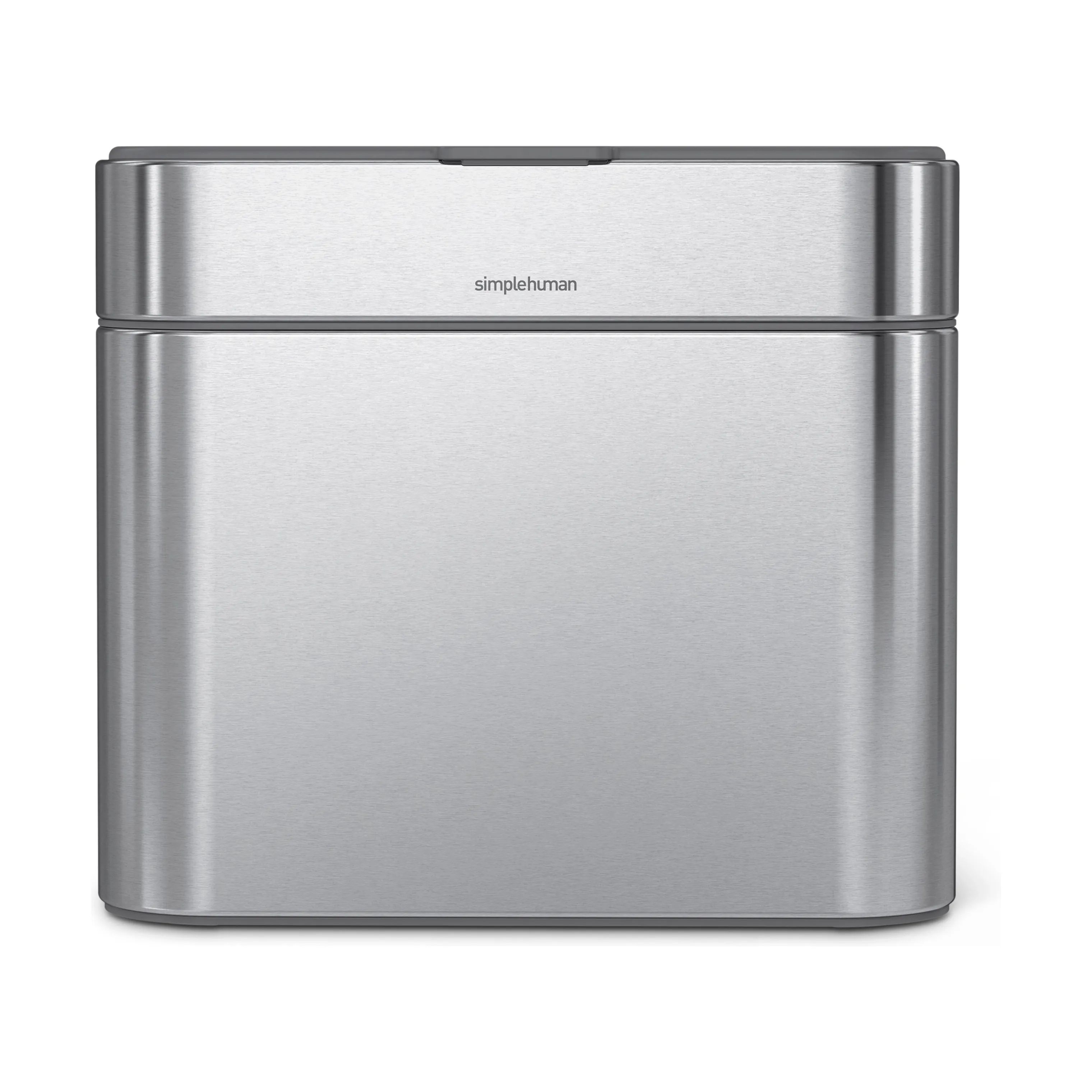 Simplehuman Spande uden pedal Kompostspand i Børstet stål, 1
