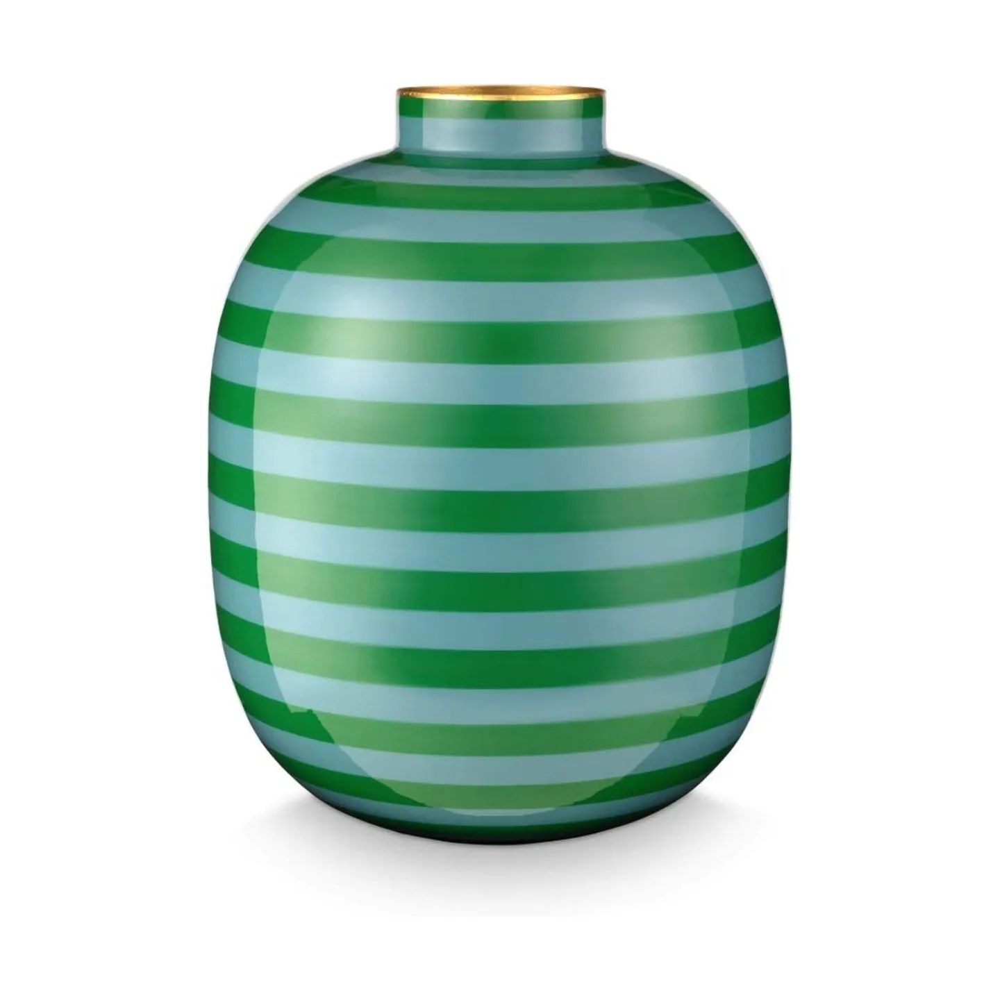 PIP Studio Vaser Home Decor Vase i Green Stripes, 1