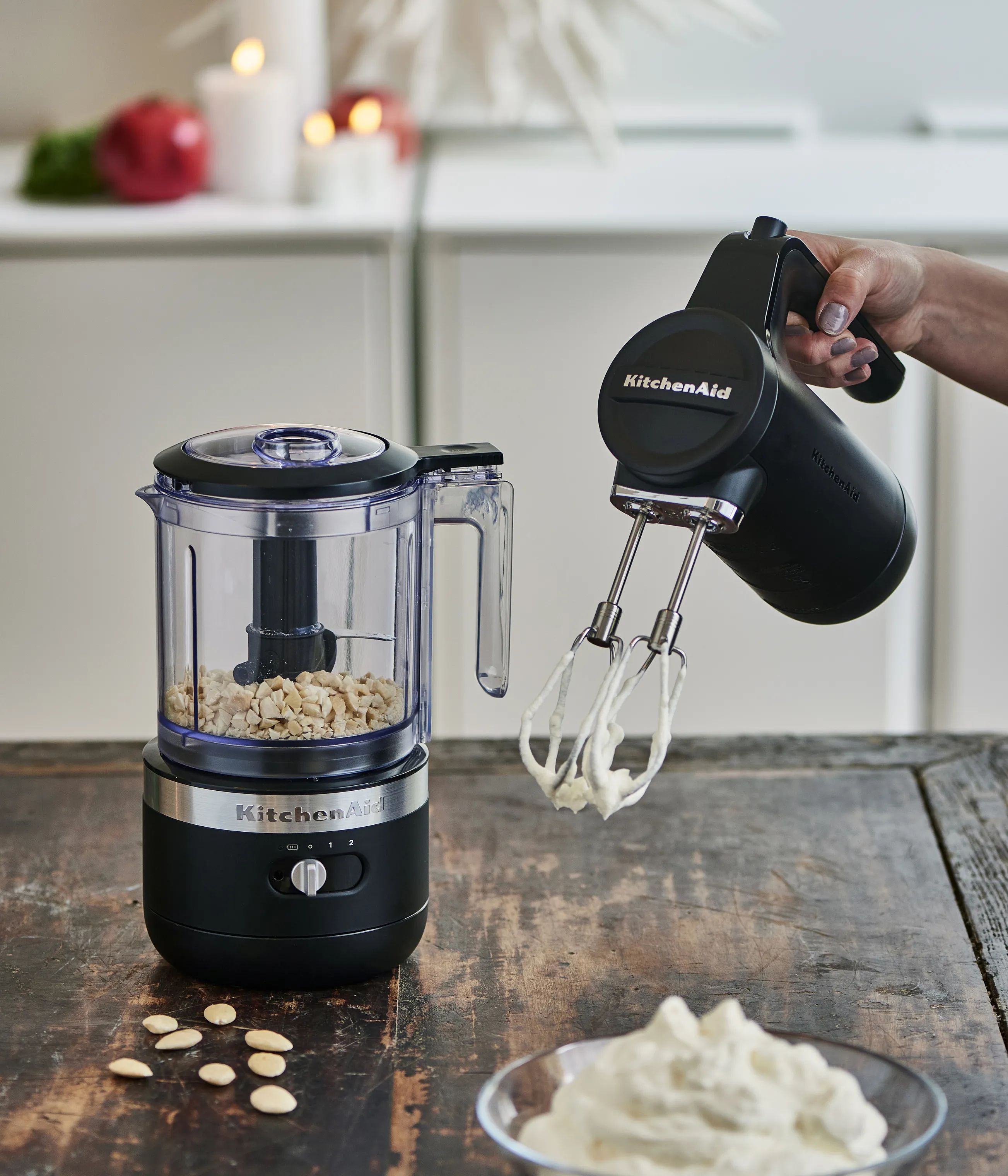 KitchenAid Foodprocessorer Cordless Ledningsfri Foodprocessor 519EBM i Mat sort, 5