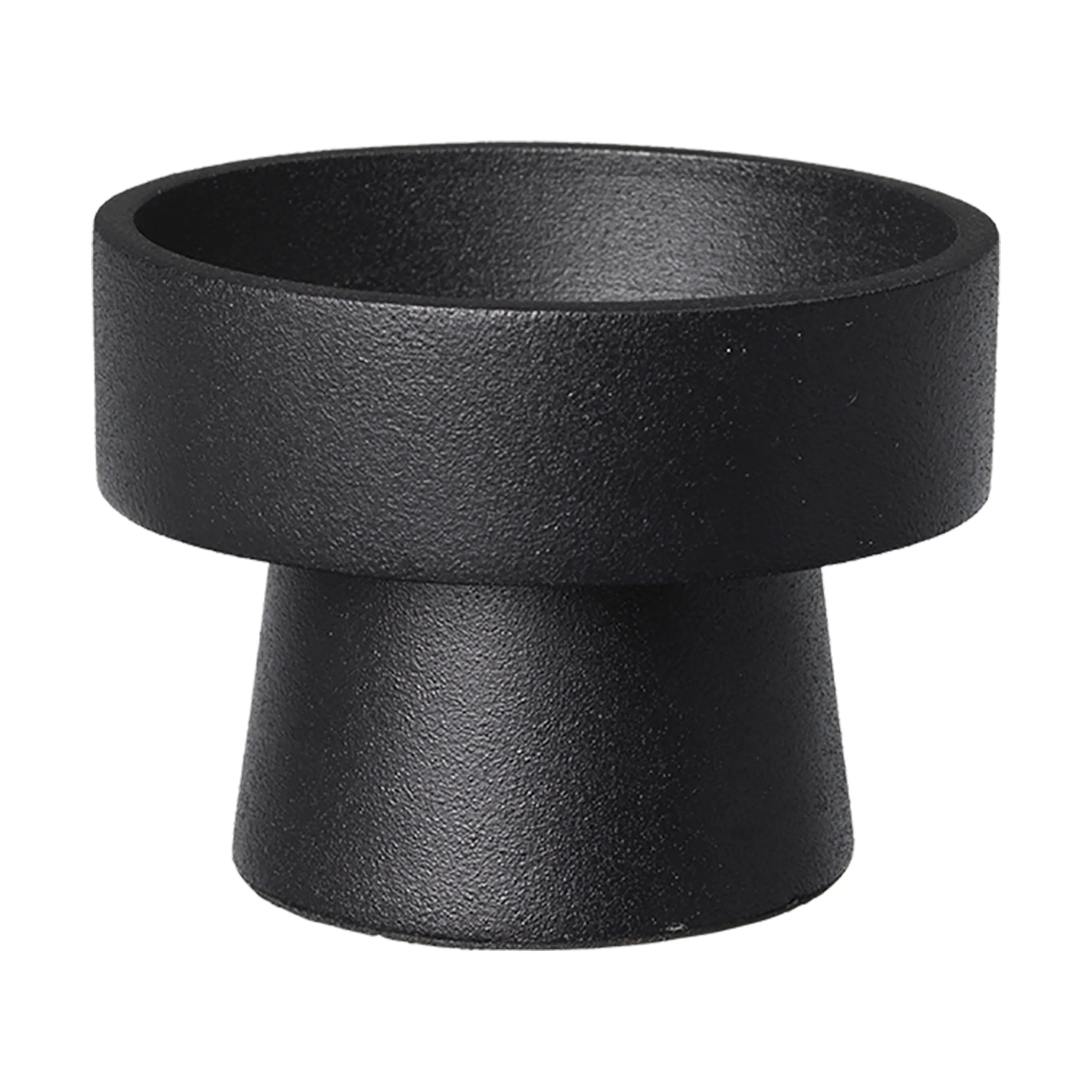 Broste Copenhagen Bloklysestage Anker Lysestage i Sort, 8 cm, 1
