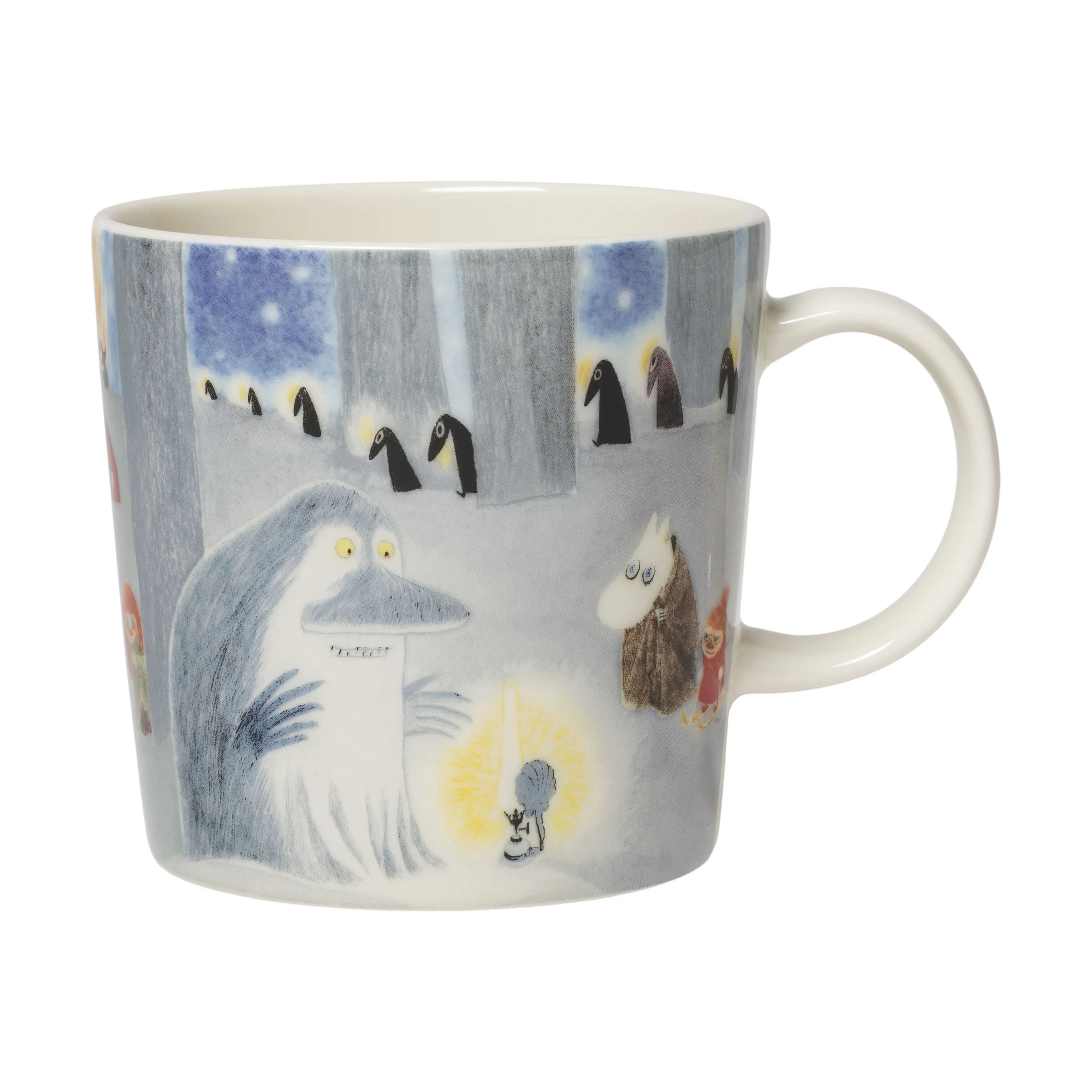 Moomin Arabia Krus og kopper med hank Vinternats Glød Krus i Vinternats glød, 4